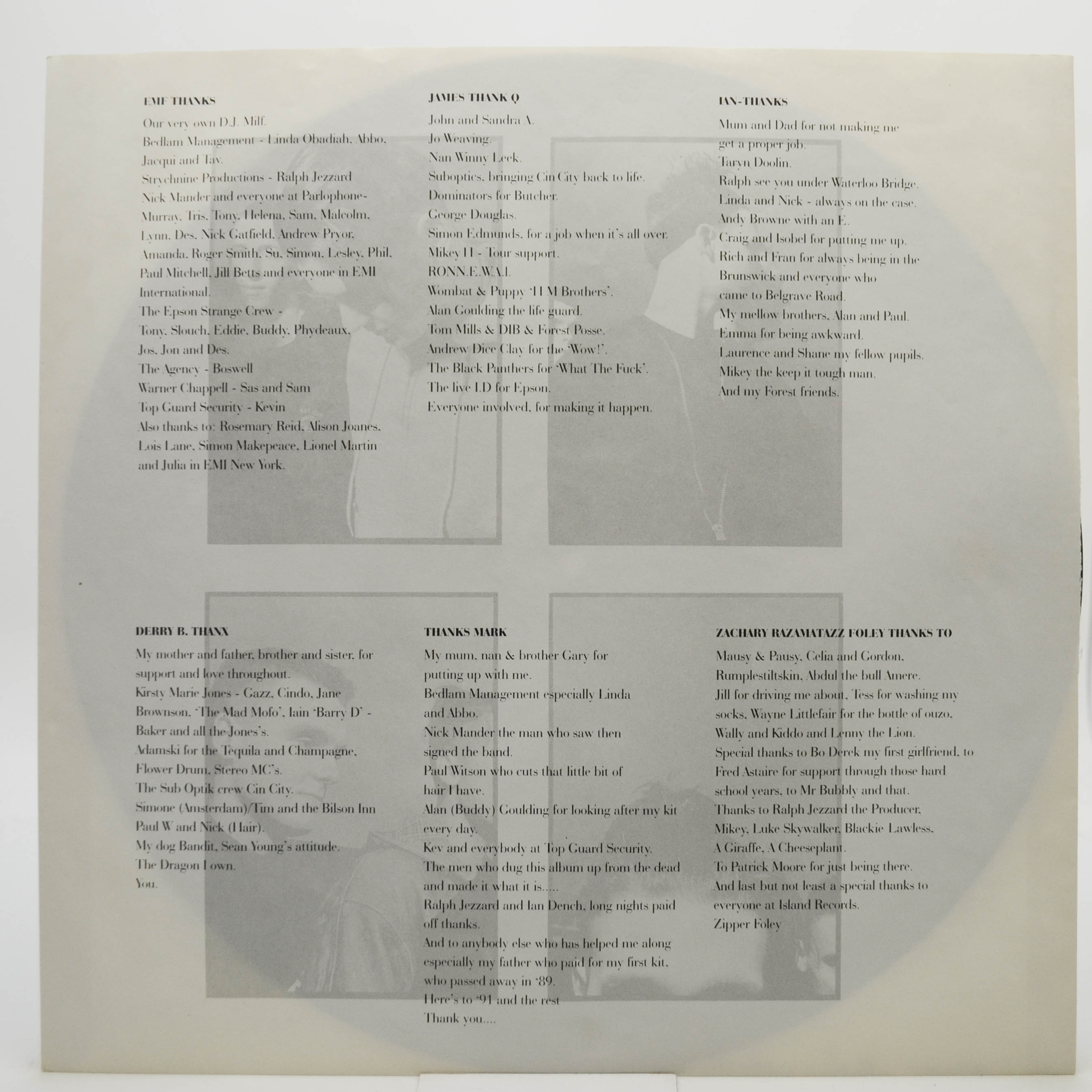 EMF — Schubert Dip, 1991