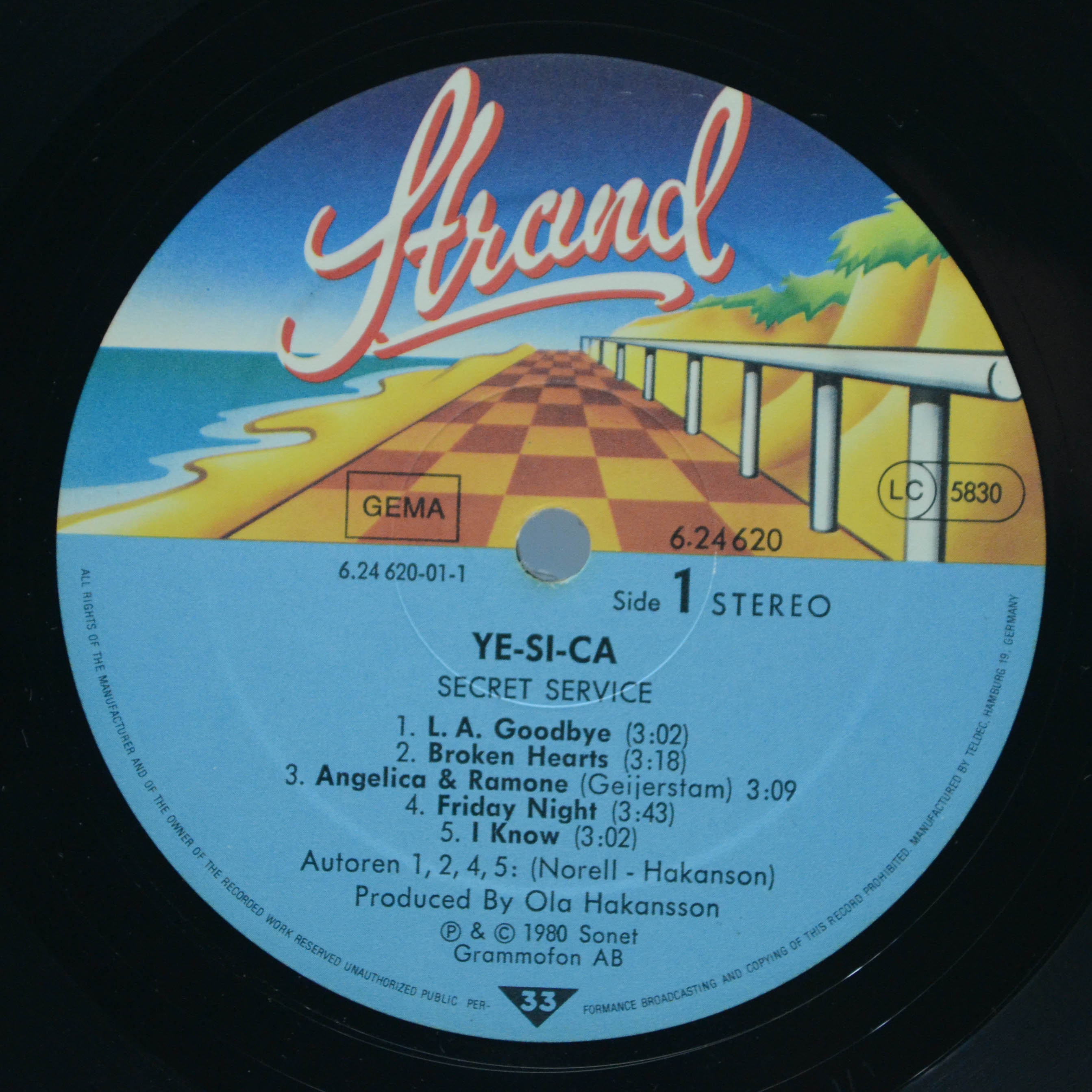 Secret Service — Ye-Si-Ca, 1981