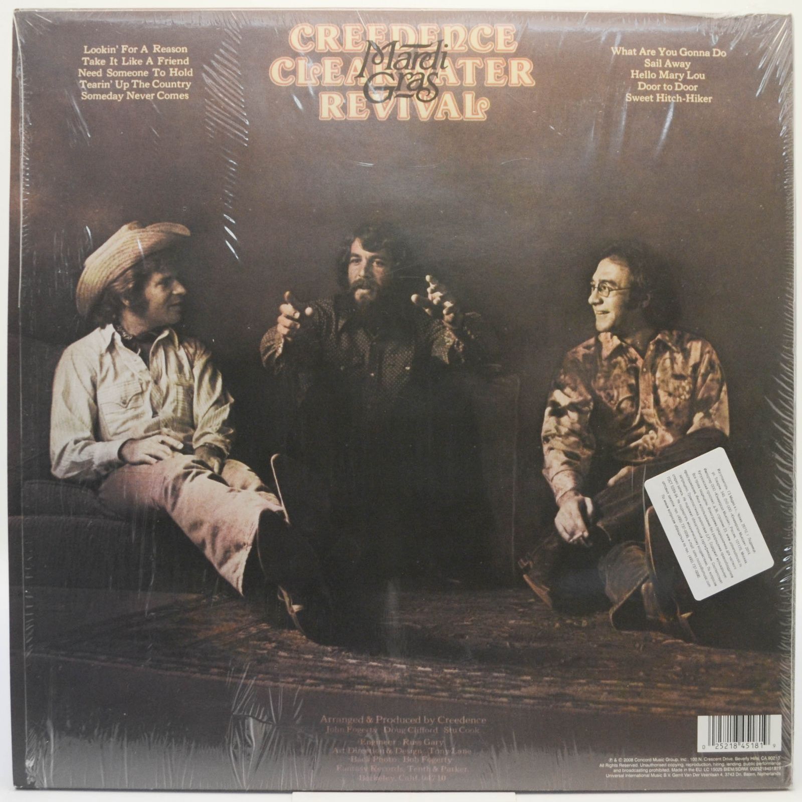 Creedence Clearwater Revival — Mardi Gras, 1972