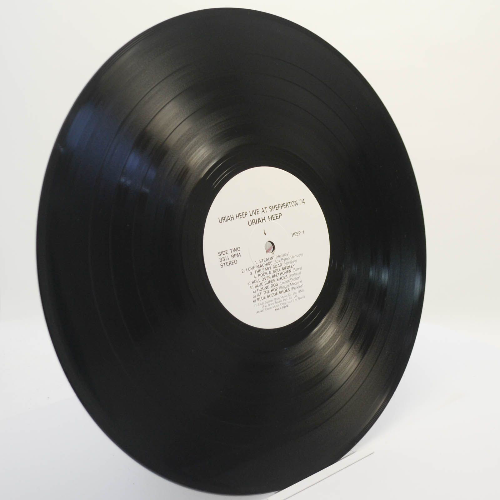 Uriah Heep — Live At Shepperton '74 (UK), 1986