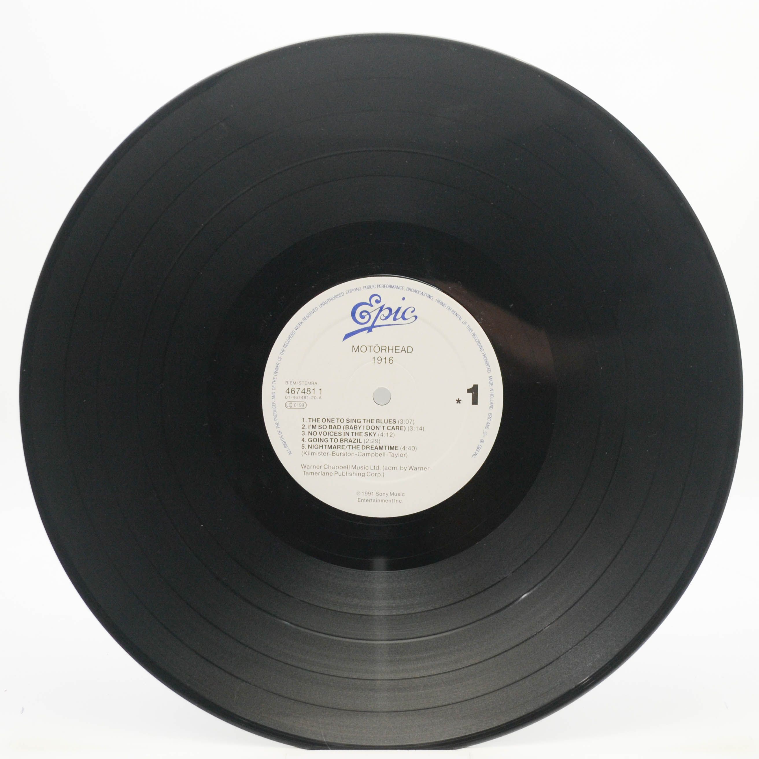 Motörhead — 1916, 1991