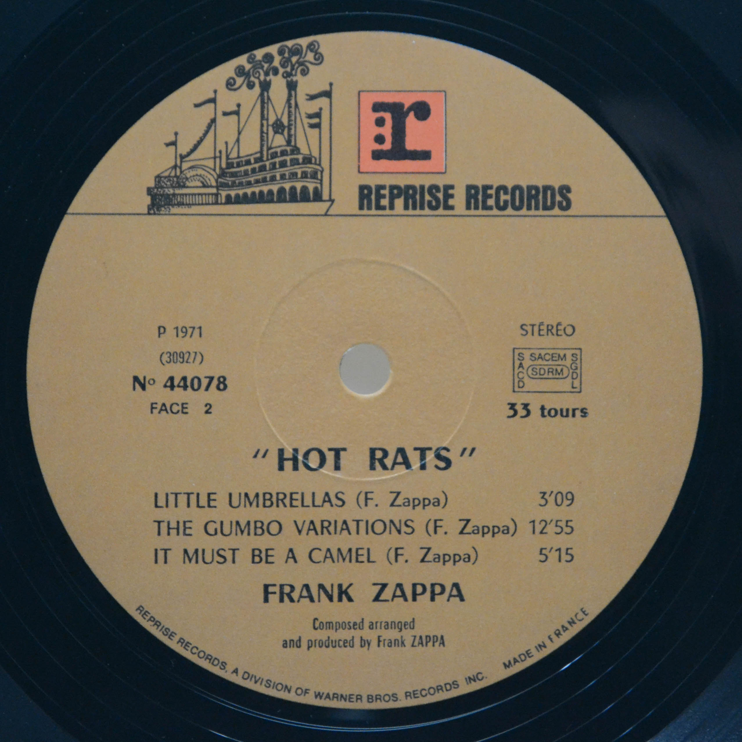 Frank Zappa — Hot Rats, 1969