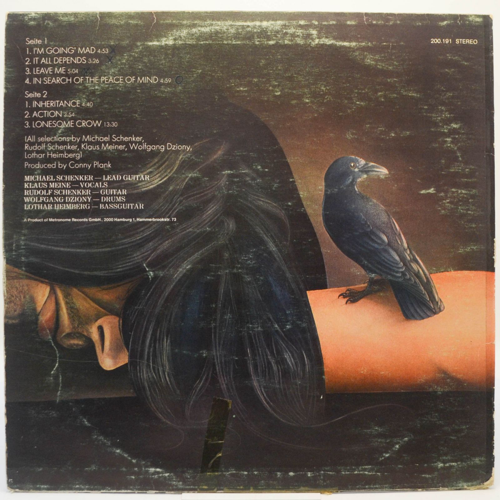 Scorpions — Lonesome Crow, 1972