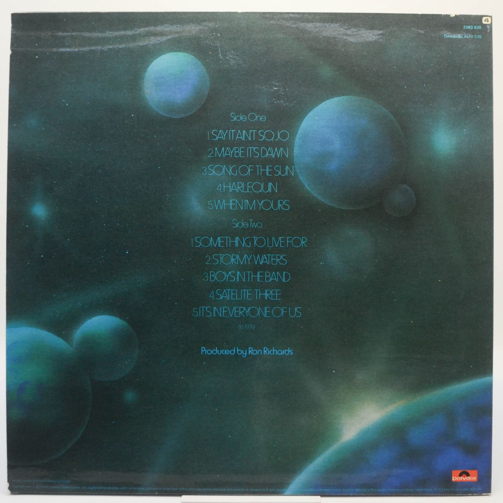 Hollies — Five Three One - Double Seven O Four, 1979