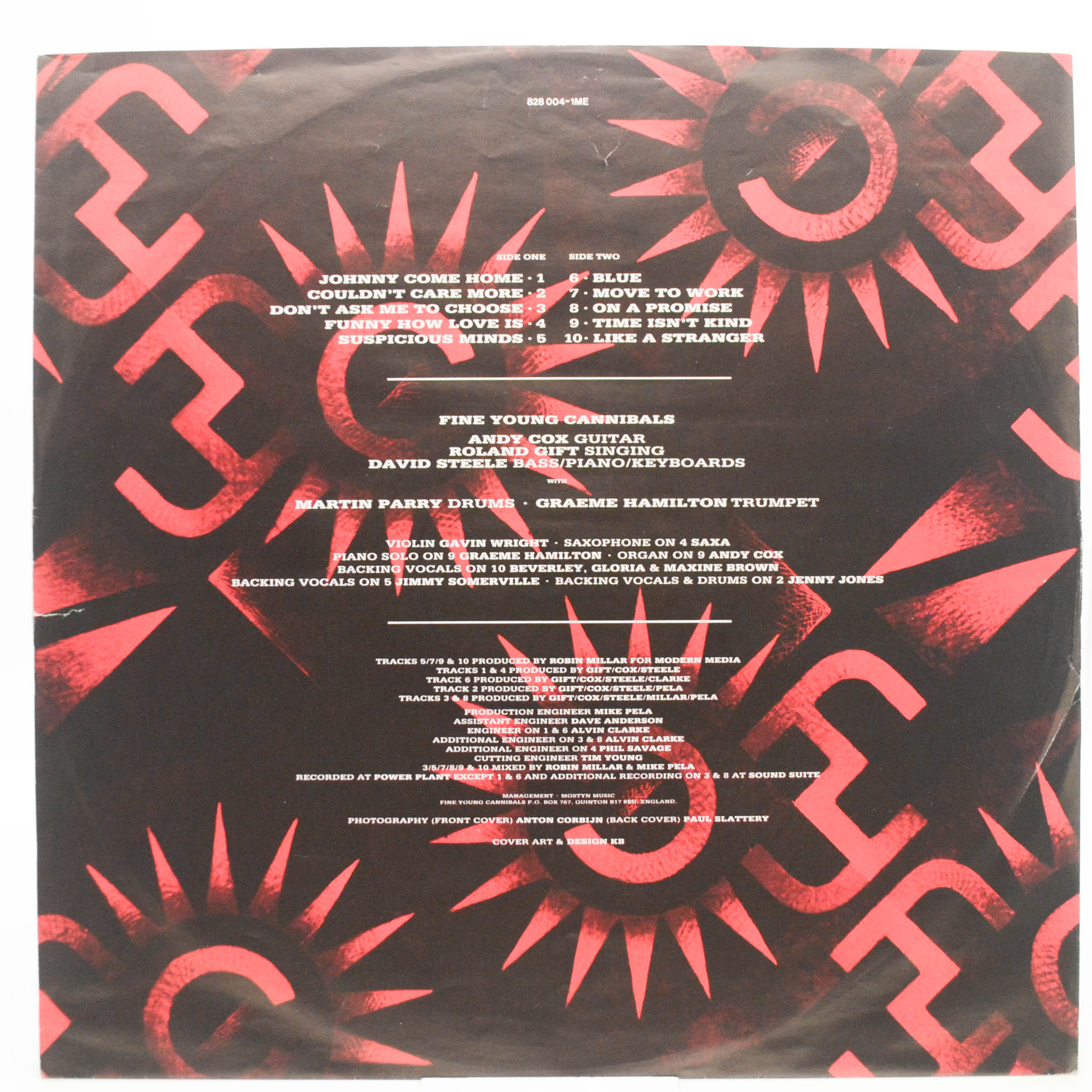 Fine Young Cannibals — Fine Young Cannibals, 1985