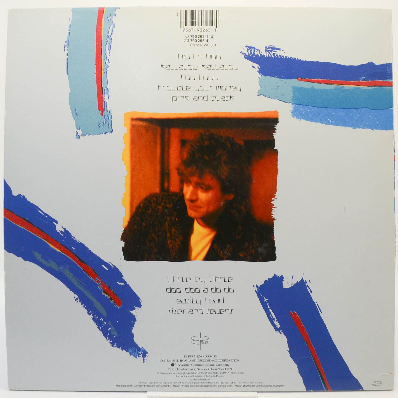 Robert Plant — Shaken 'N' Stirred, 1985