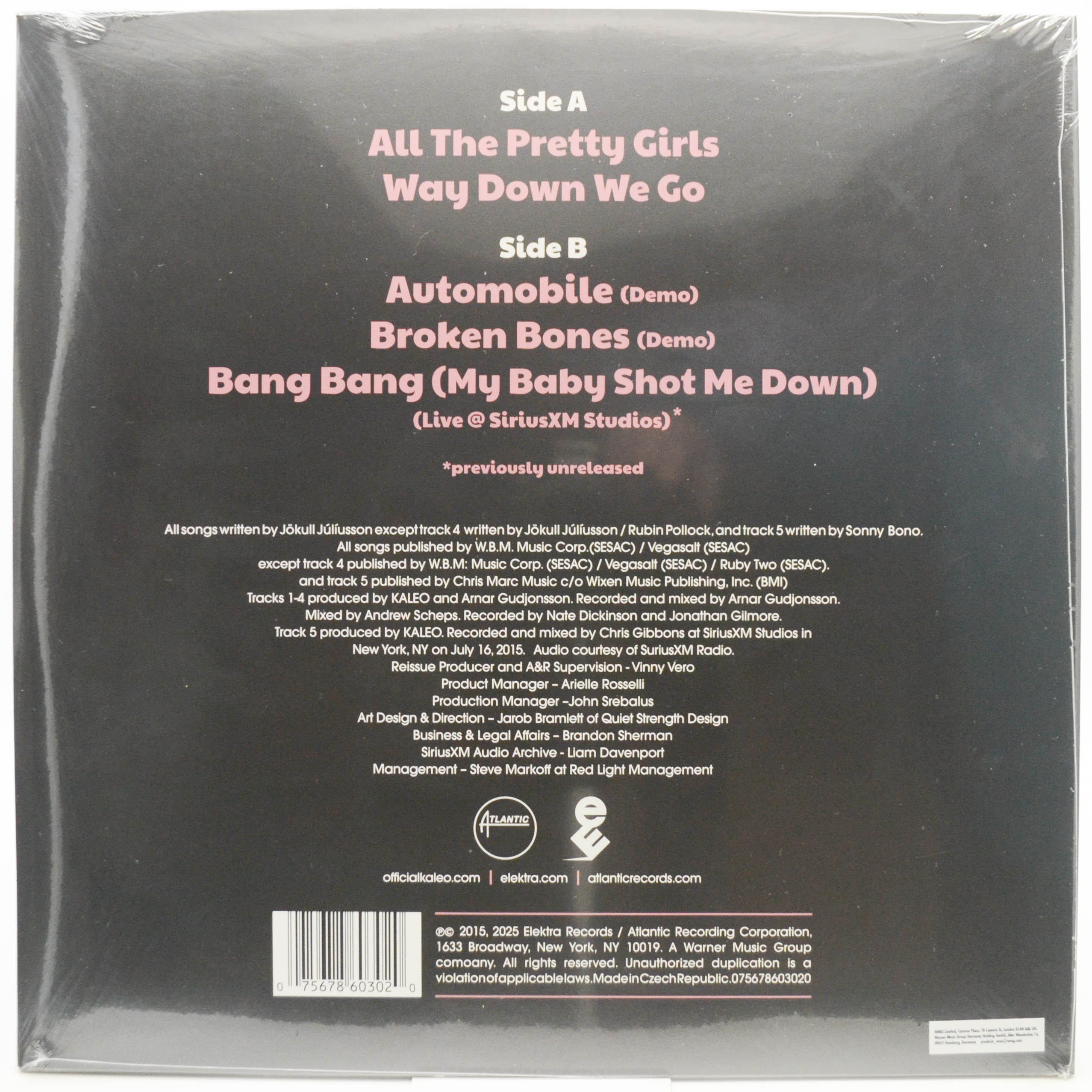 Kaleo — All The Pretty Girls Ep, 2015