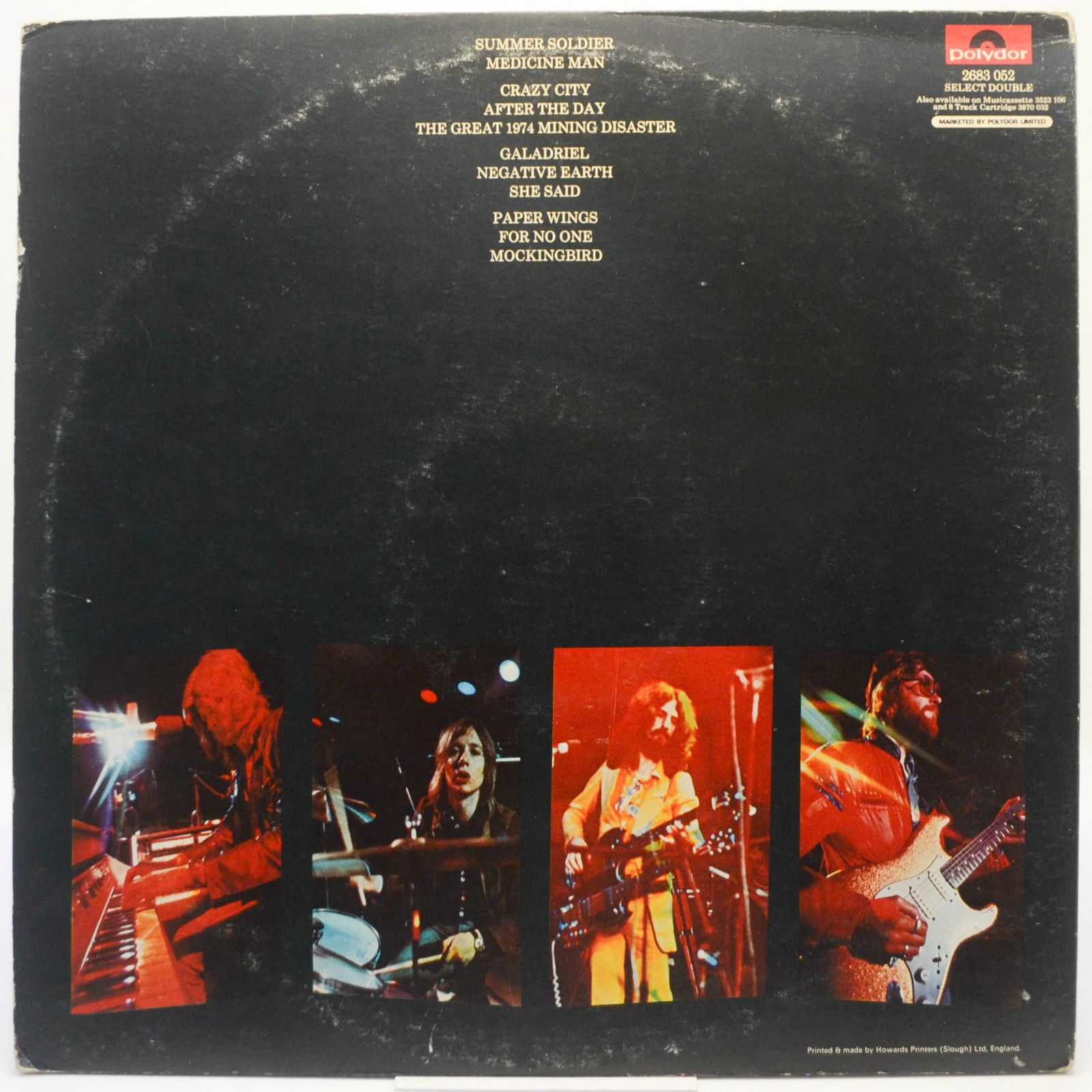 Barclay James Harvest — Live (2LP, UK), 1974