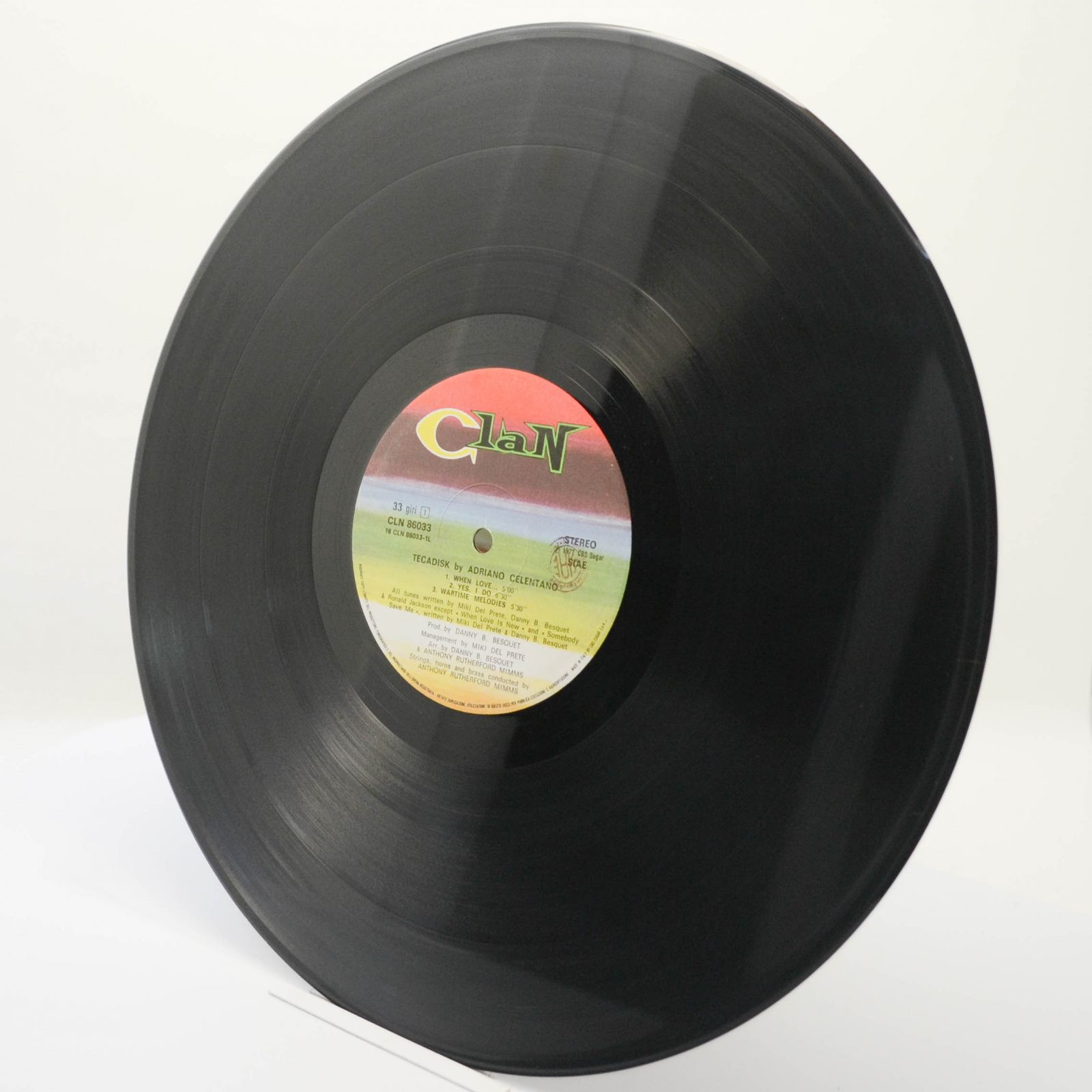 Adriano Celentano — Tecadisk, 1977