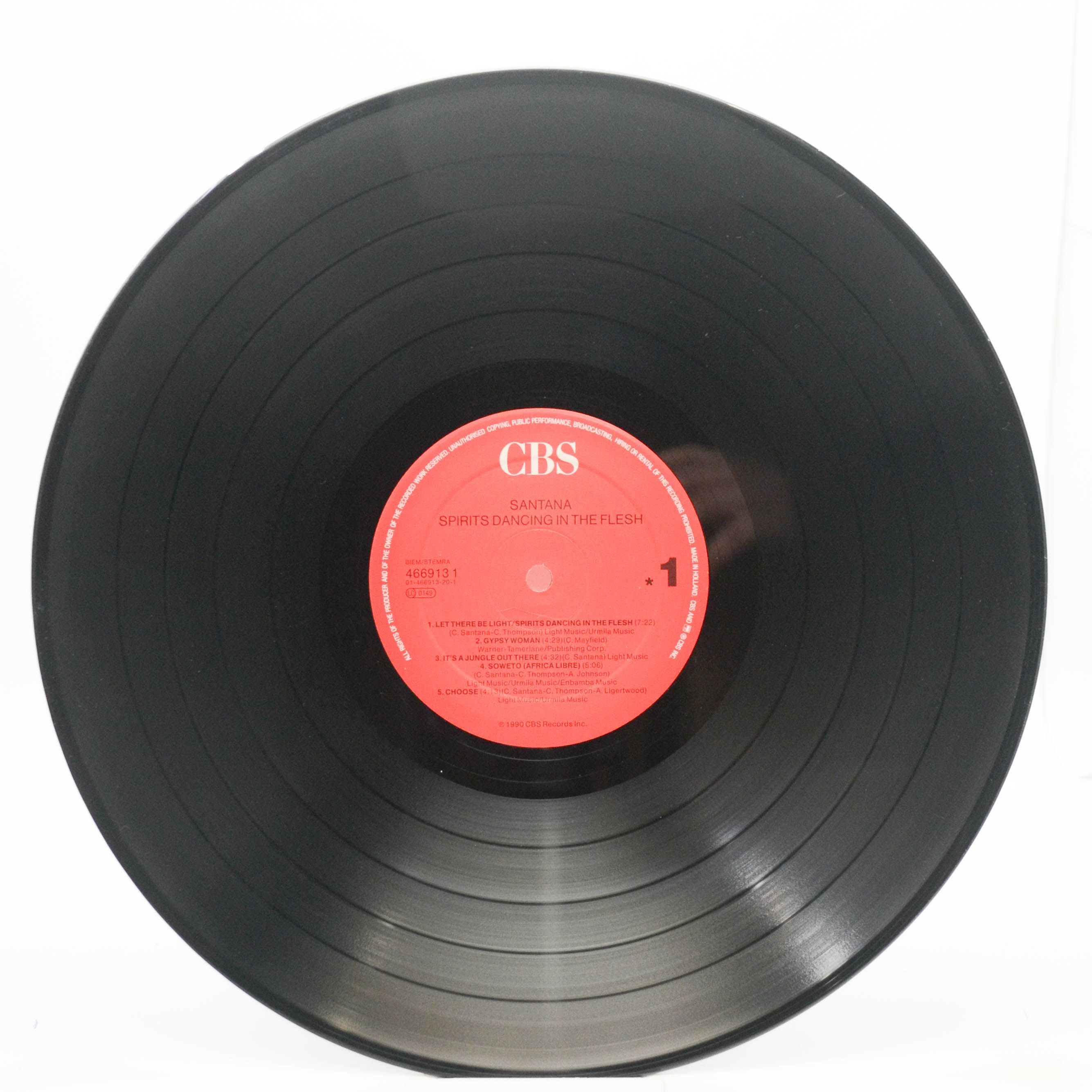 Santana — Spirits Dancing In The Flesh, 1990