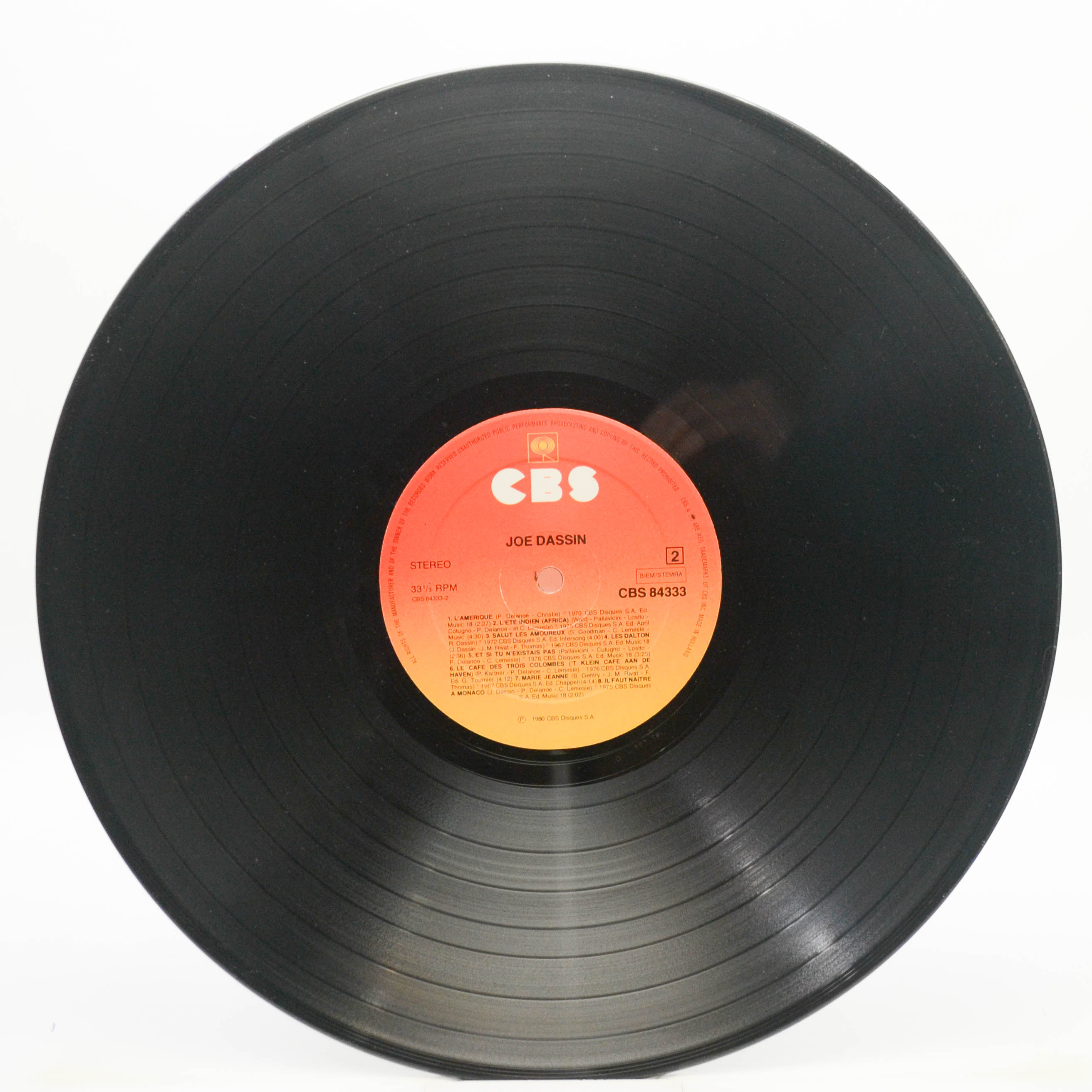 Joe Dassin — Joe Dassin, 1980