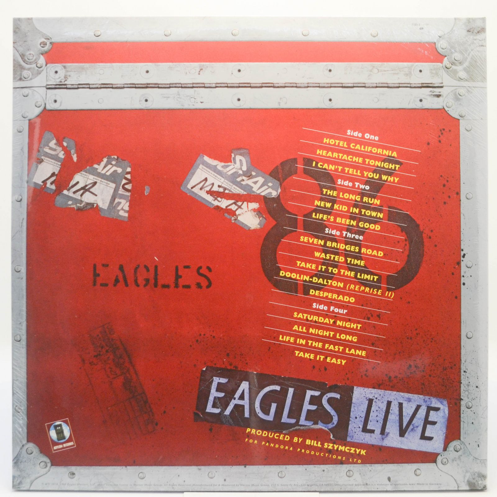 Eagles — Eagles Live (2LP), 1980