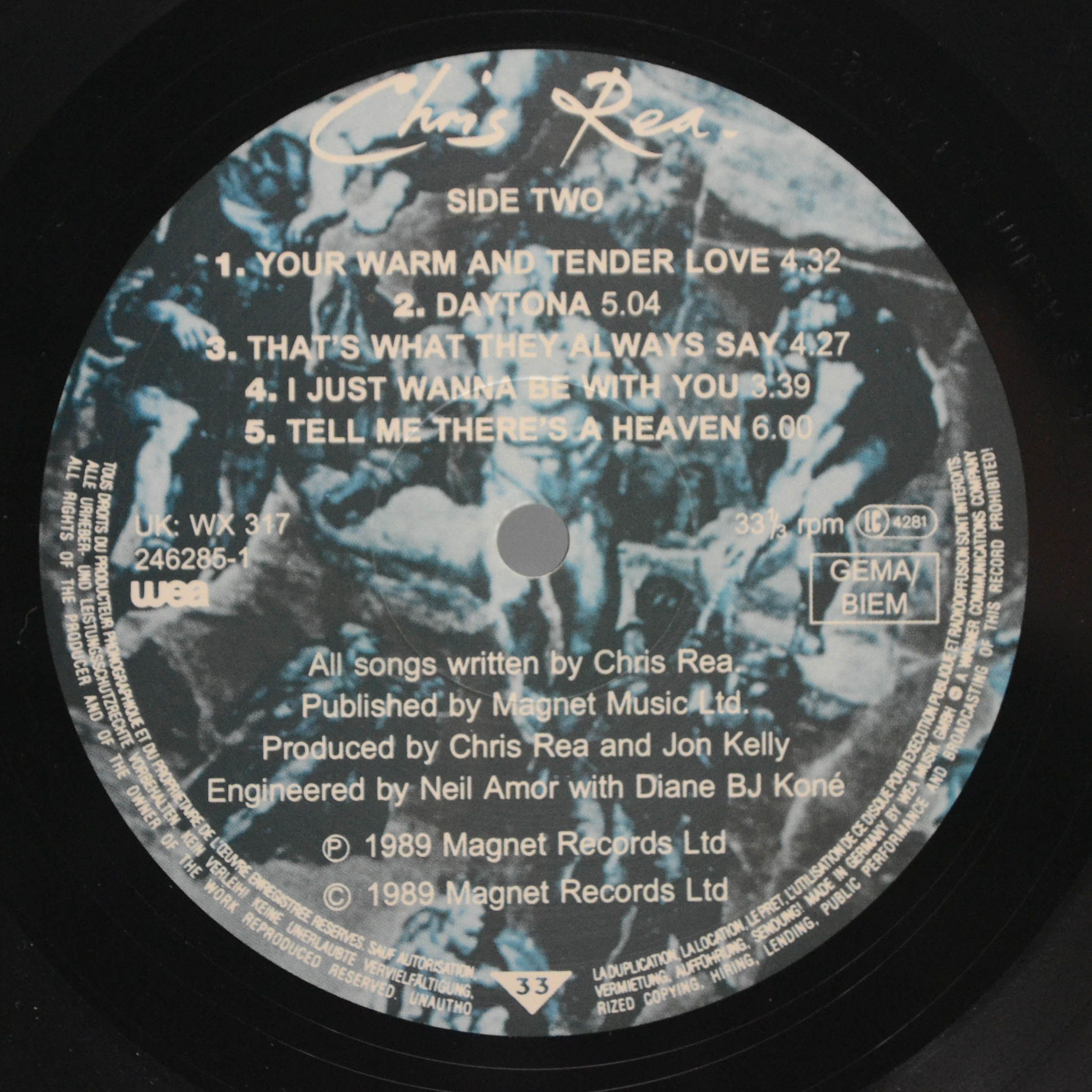 Chris Rea — The Road To Hell, 1989