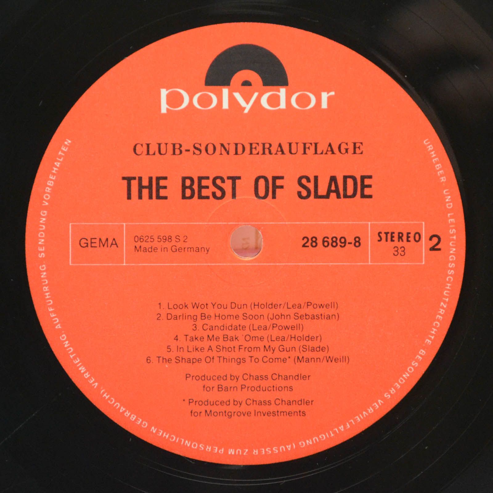 Slade — The Best Of Slade, 1972