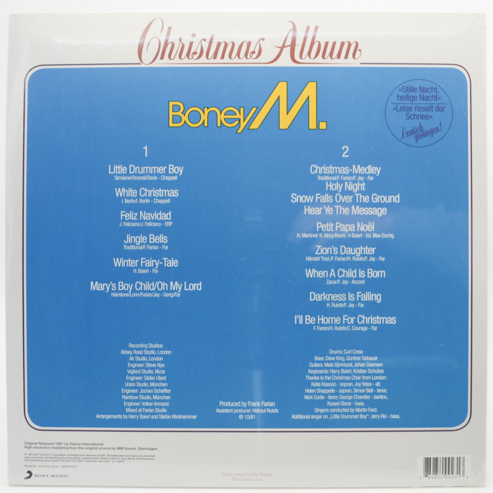 Boney M. — Christmas Album, 1981