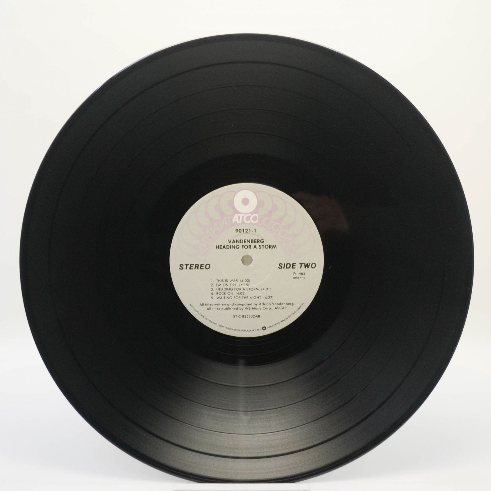 Vandenberg — Heading For A Storm (USA), 1983