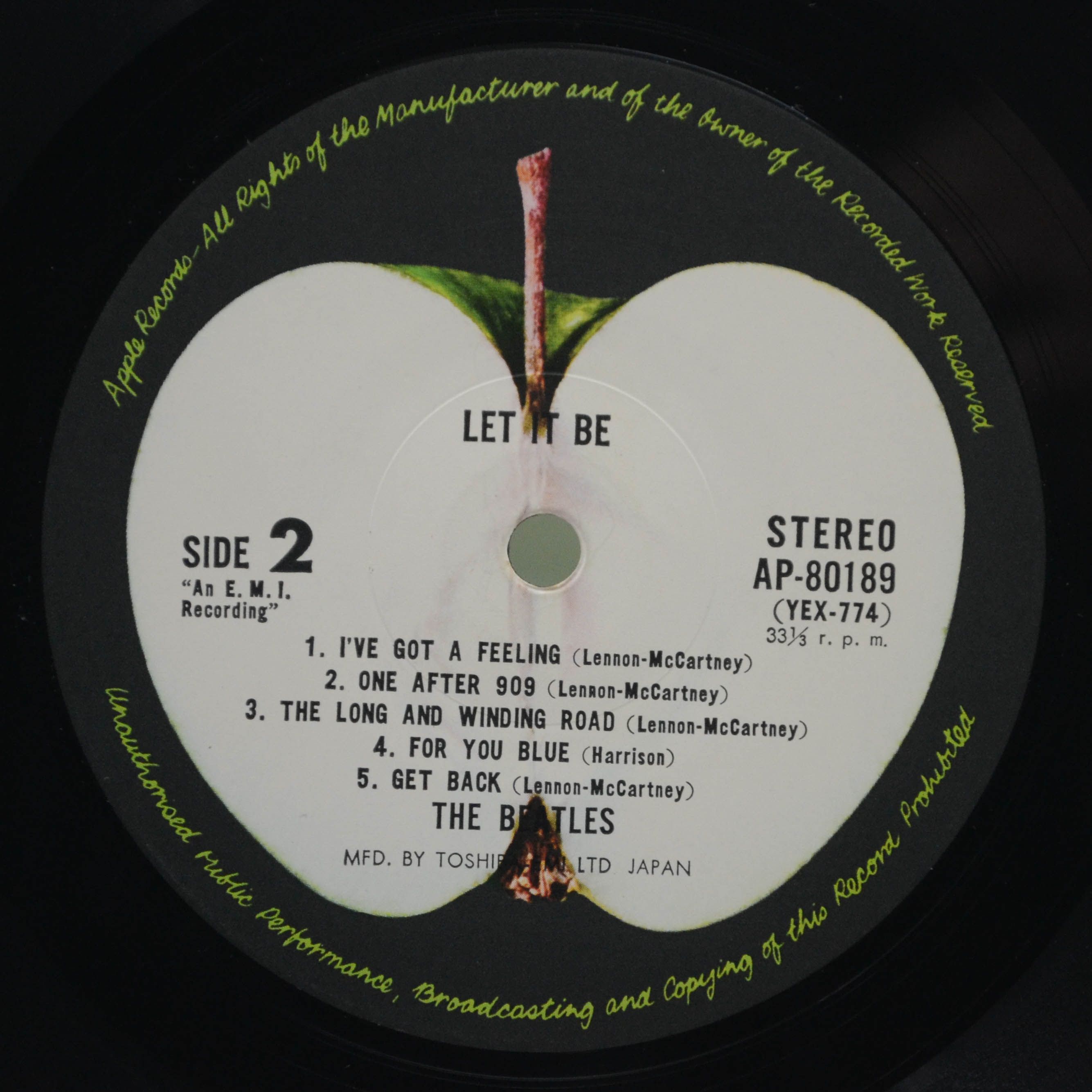 Beatles — Let It Be, 1970