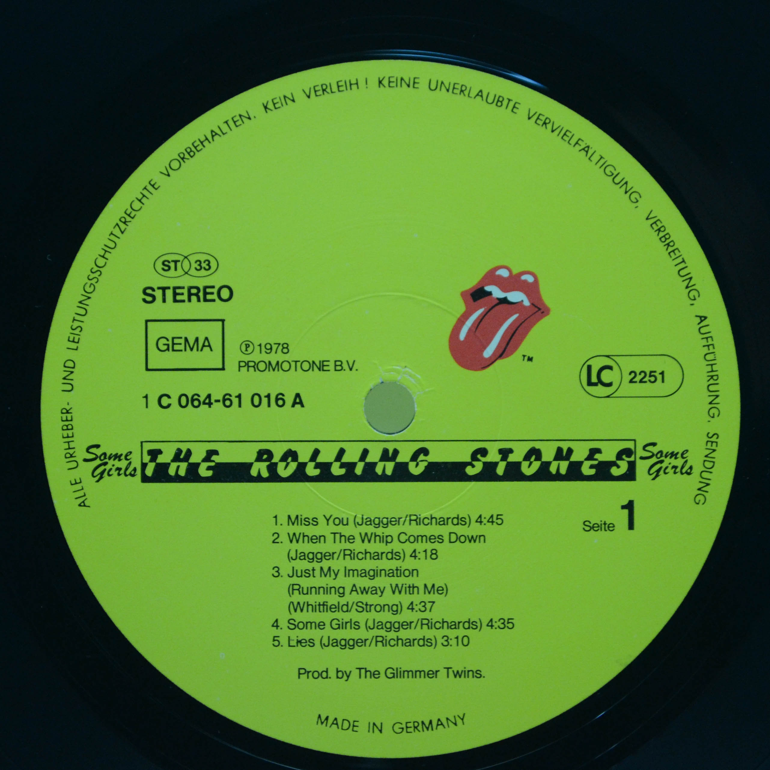 Rolling Stones — Some Girls, 1978