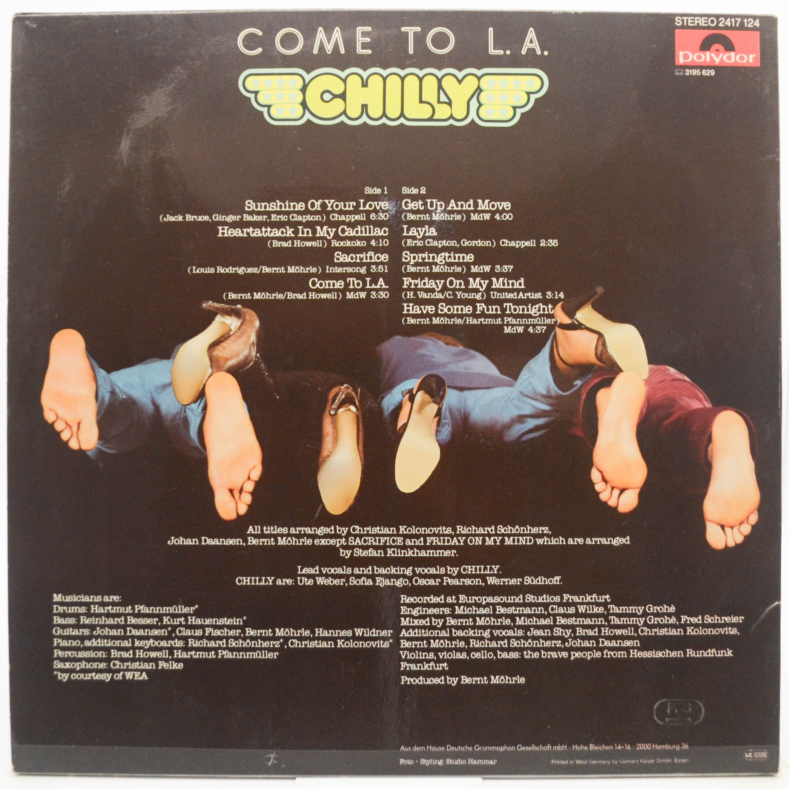 Chilly — Come To L.A., 1979