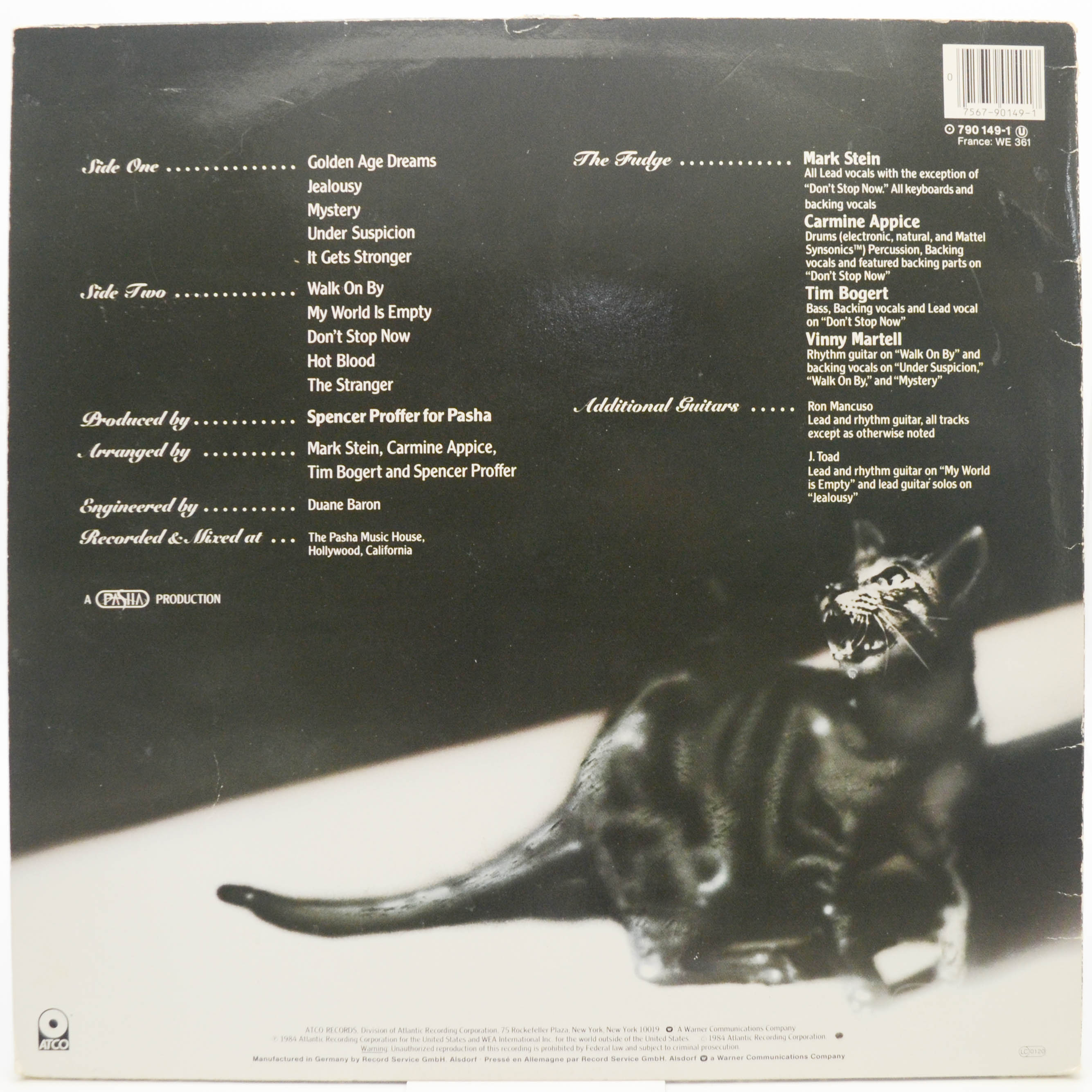 Vanilla Fudge — Mystery, 1984