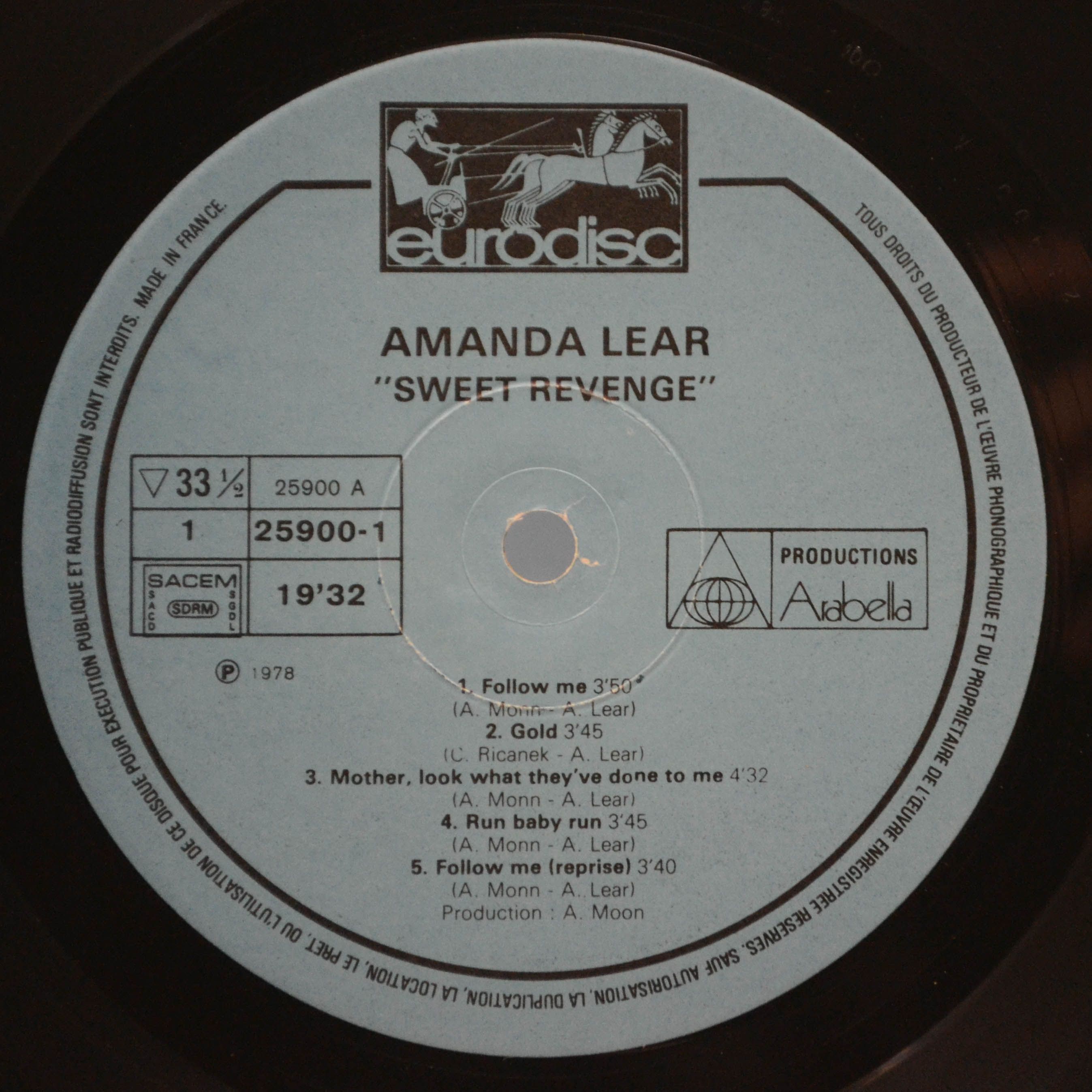 Amanda Lear — Sweet Revenge, 1978