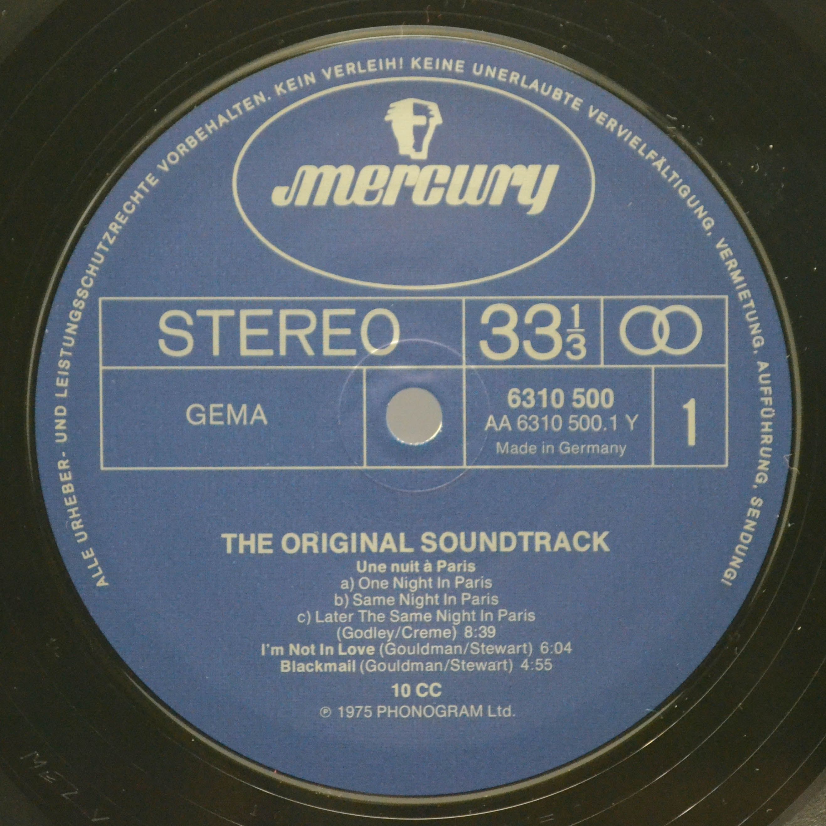 10cc — The Original Soundtrack, 1975