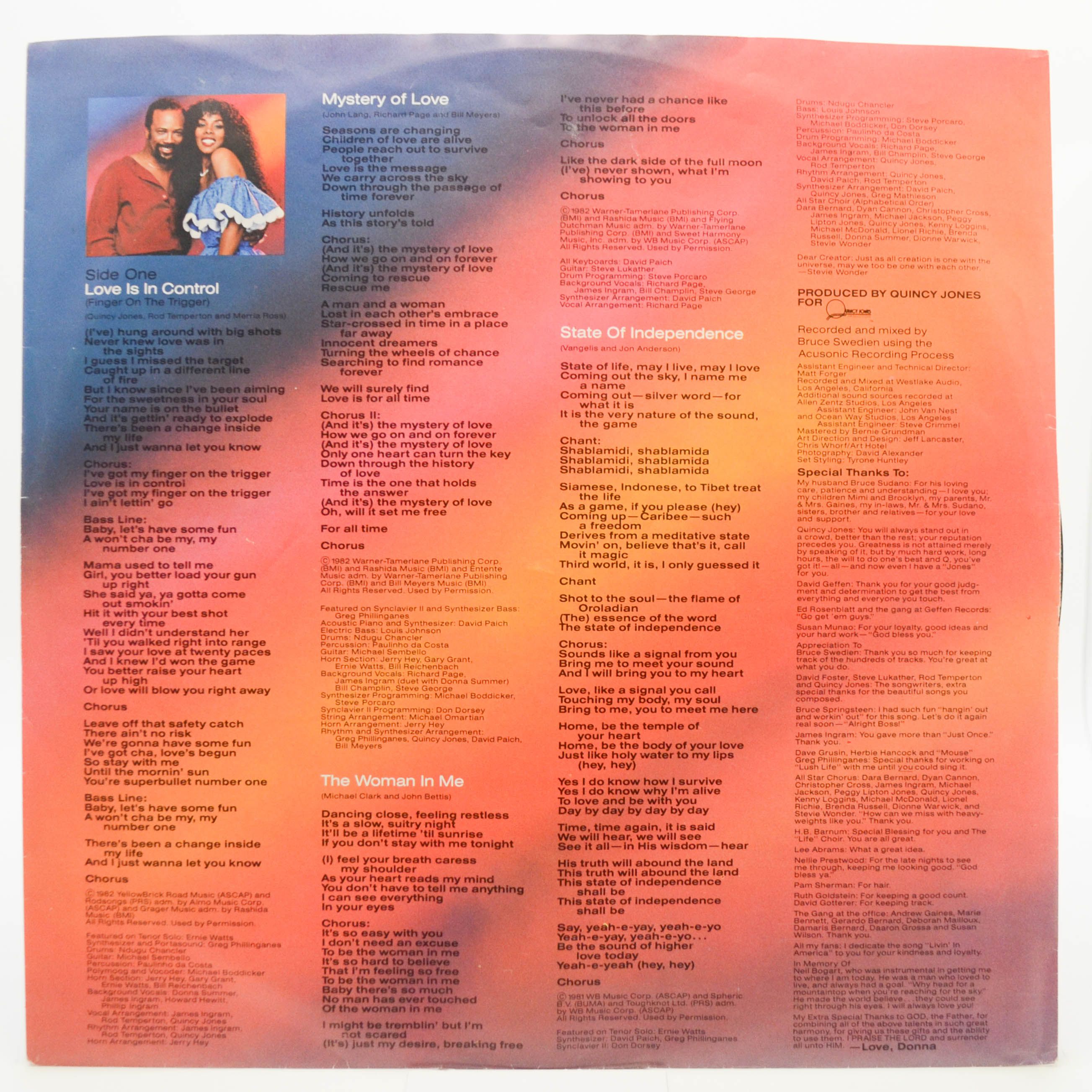 Donna Summer — Donna Summer, 1982