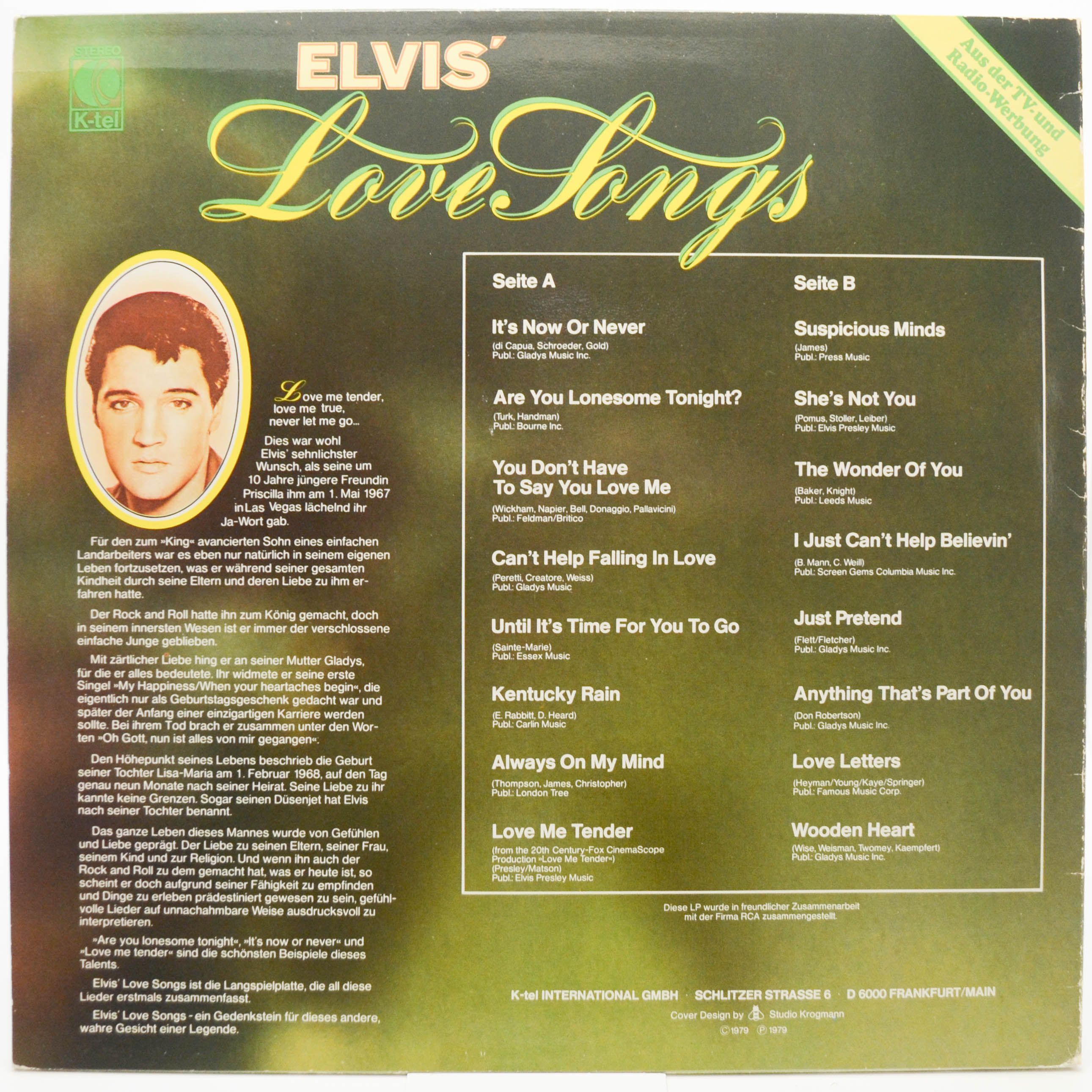 Elvis — Elvis' Love Songs, 1980