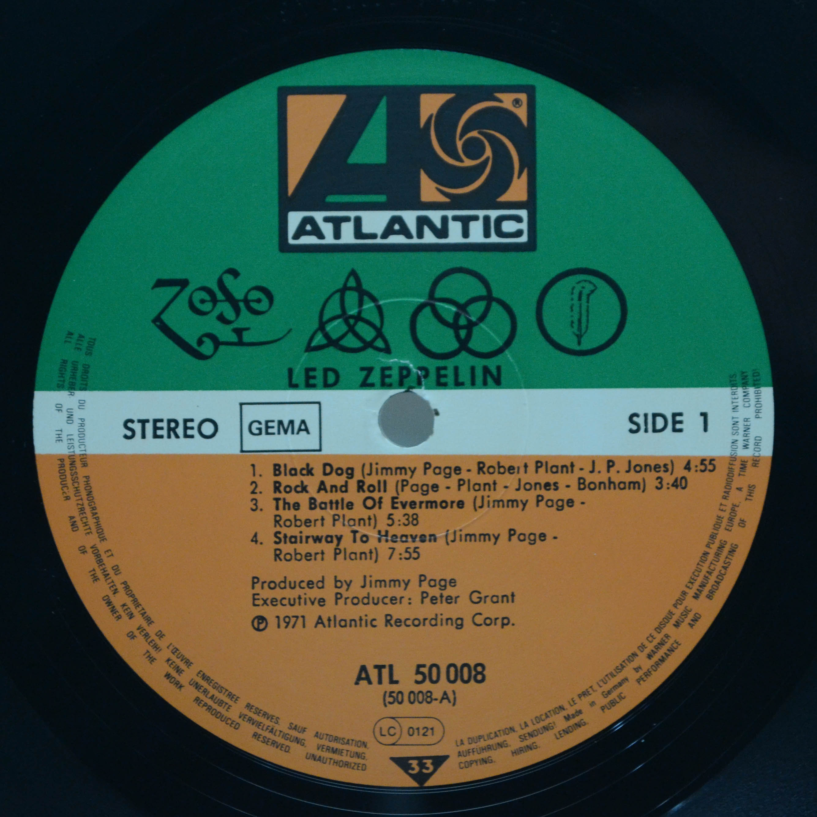 Led Zeppelin — Untitled, 1971