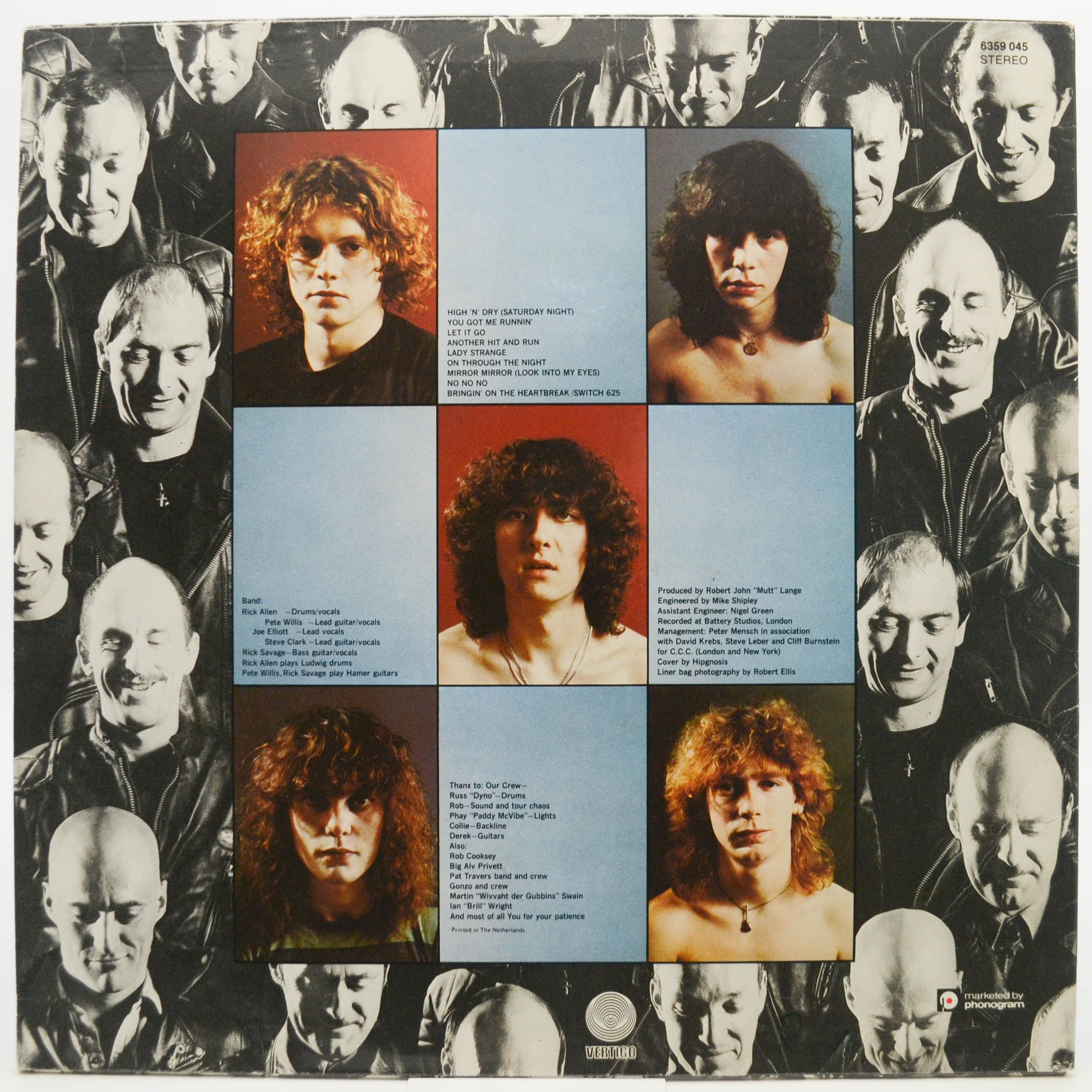 Def Leppard — High 'N' Dry, 1981