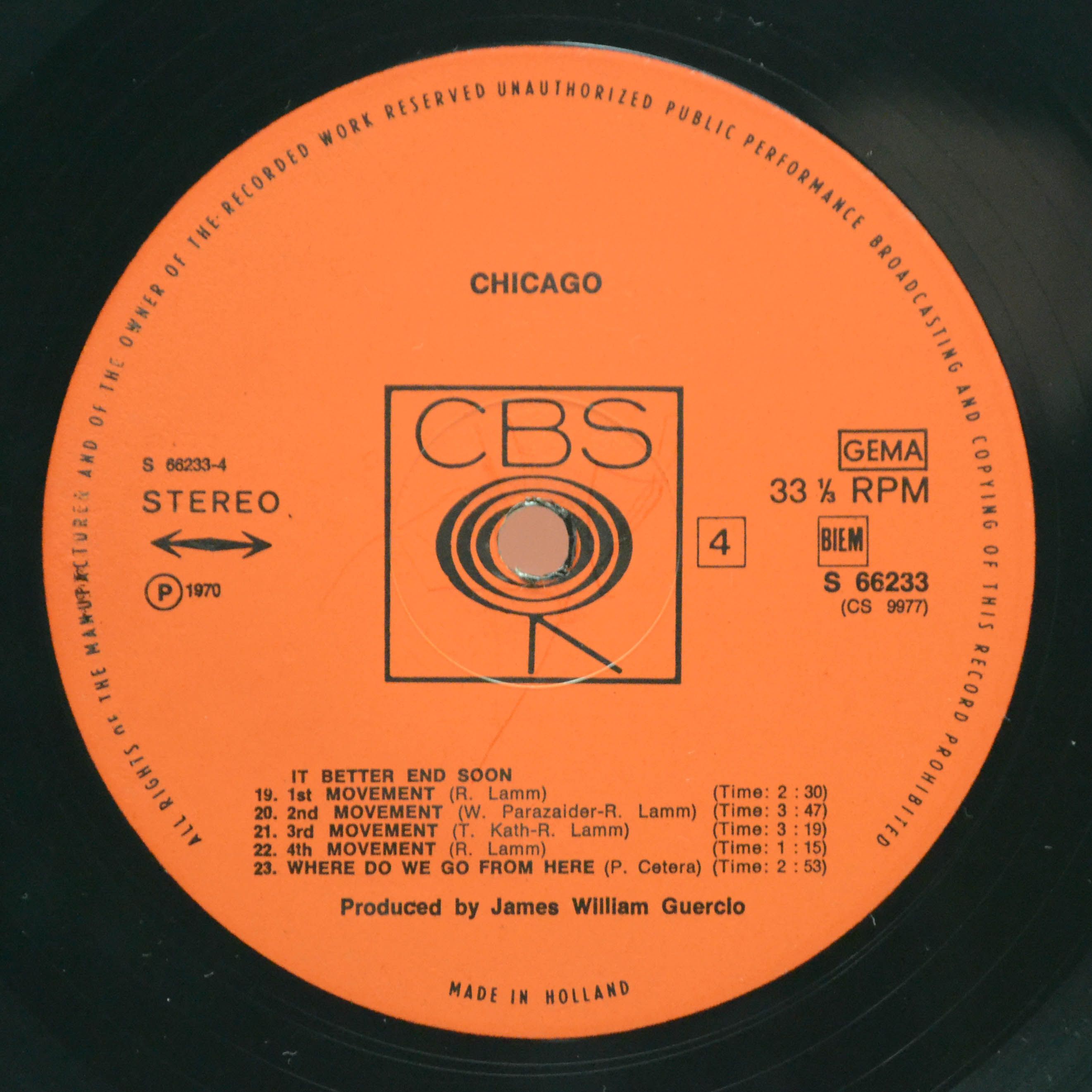 Chicago — Chicago (2LP), 1970