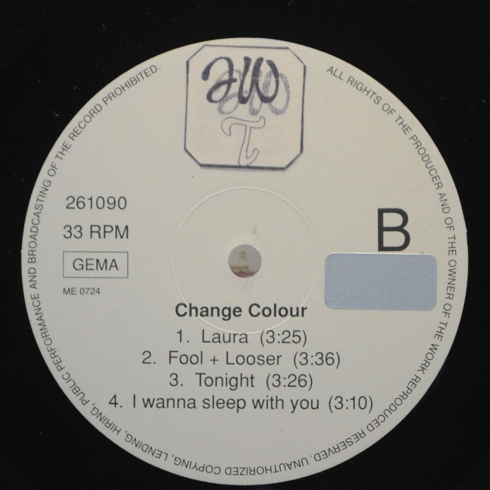 Change Colour — Laura, 1990