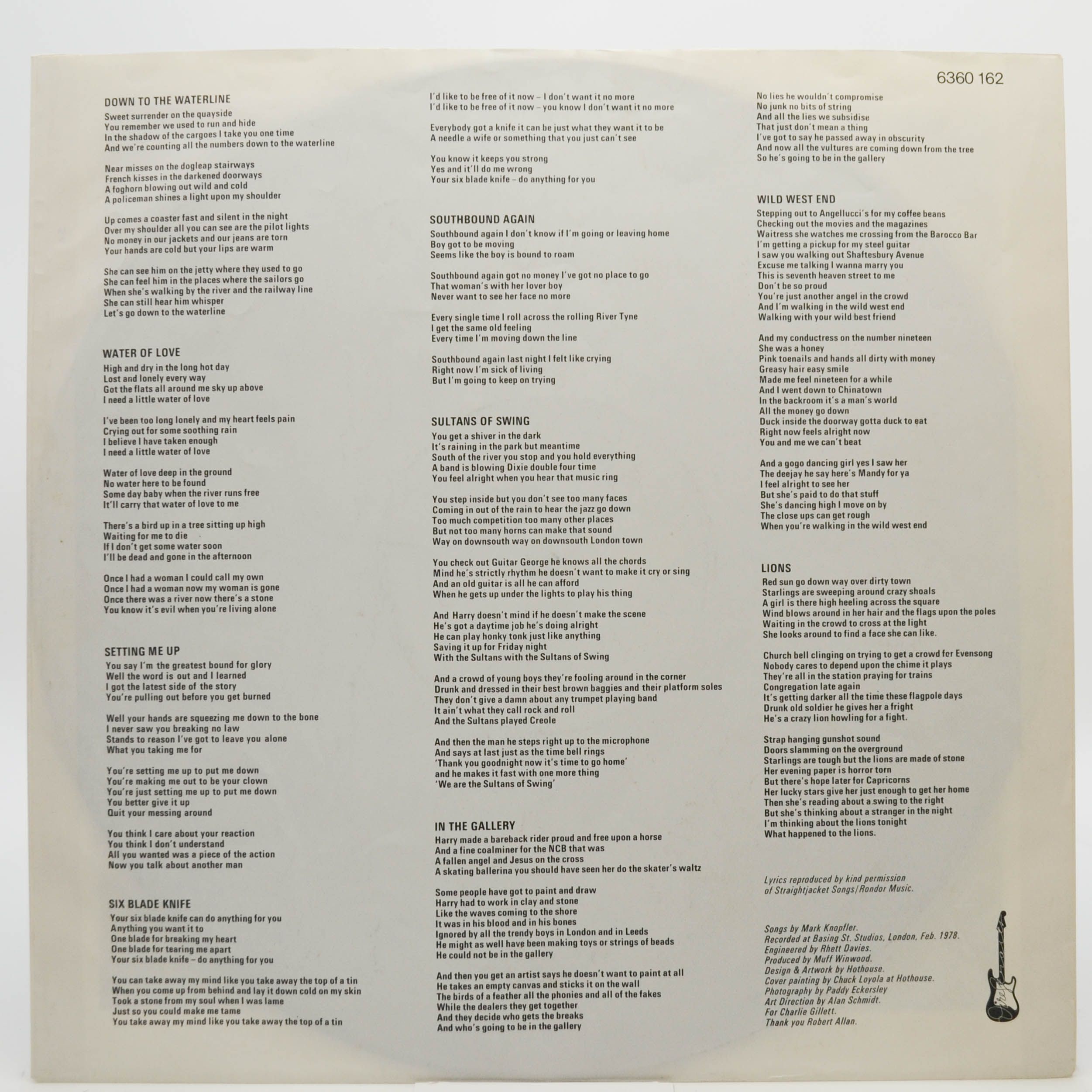 Dire Straits — Dire Straits, 1978