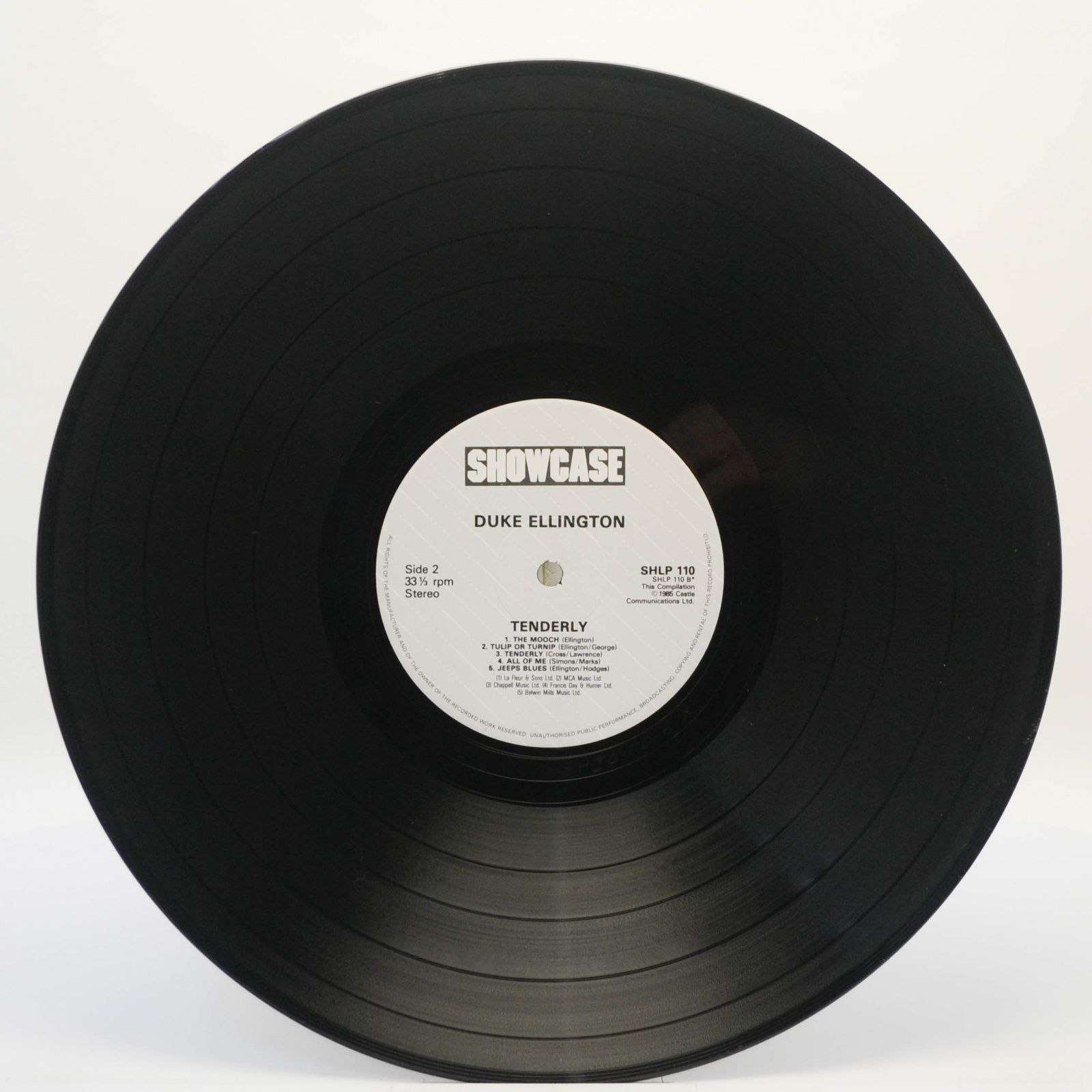 Duke Ellington — Tenderly, 1985