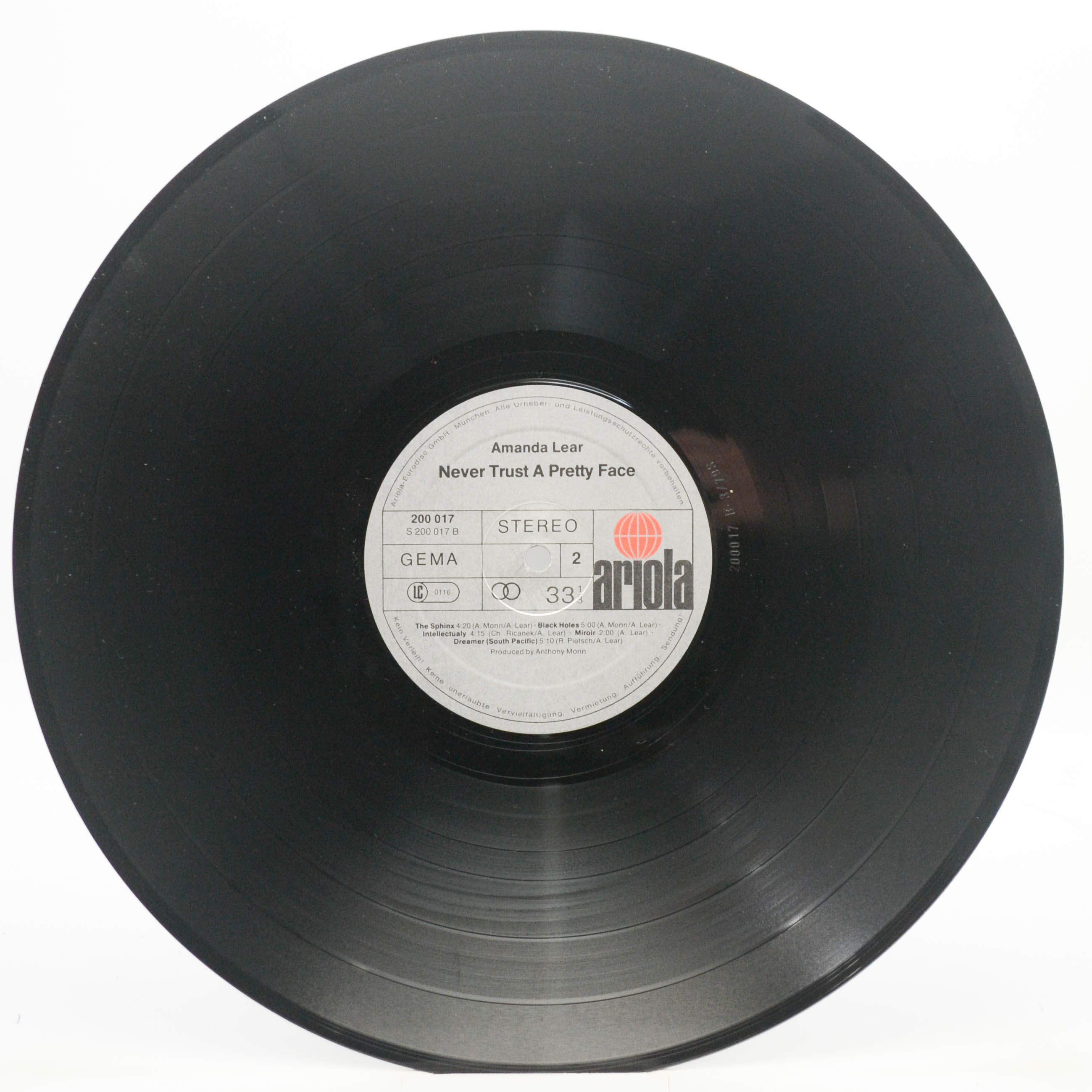 Amanda Lear — Never Trust A Pretty Face, 1979