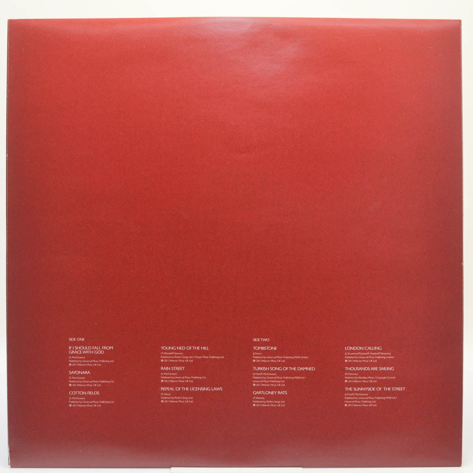 Pogues With Joe Strummer — Live In London (2LP), 2018