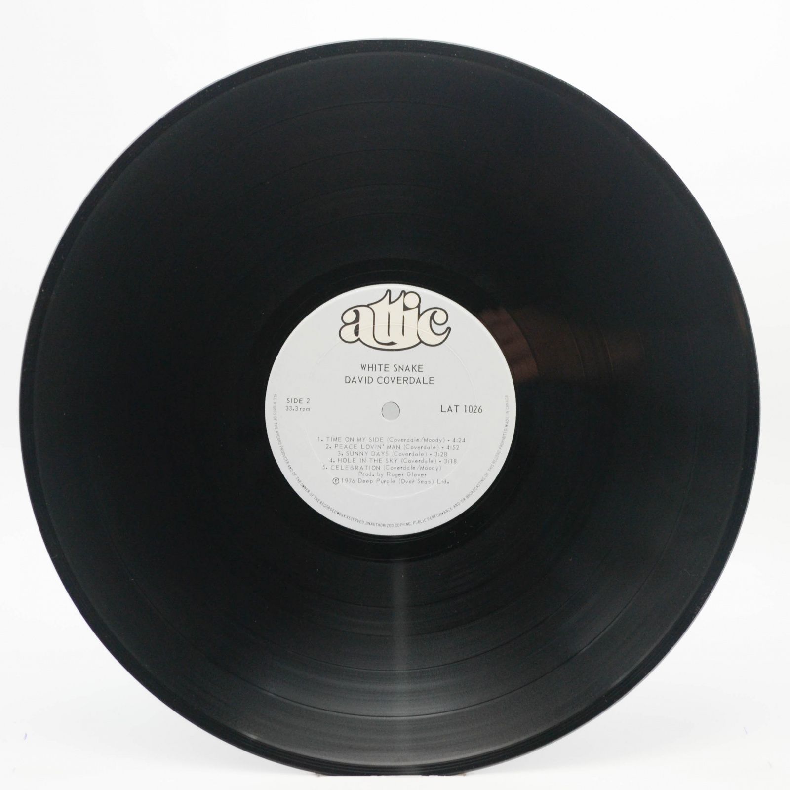 David Coverdale — White Snake, 1977