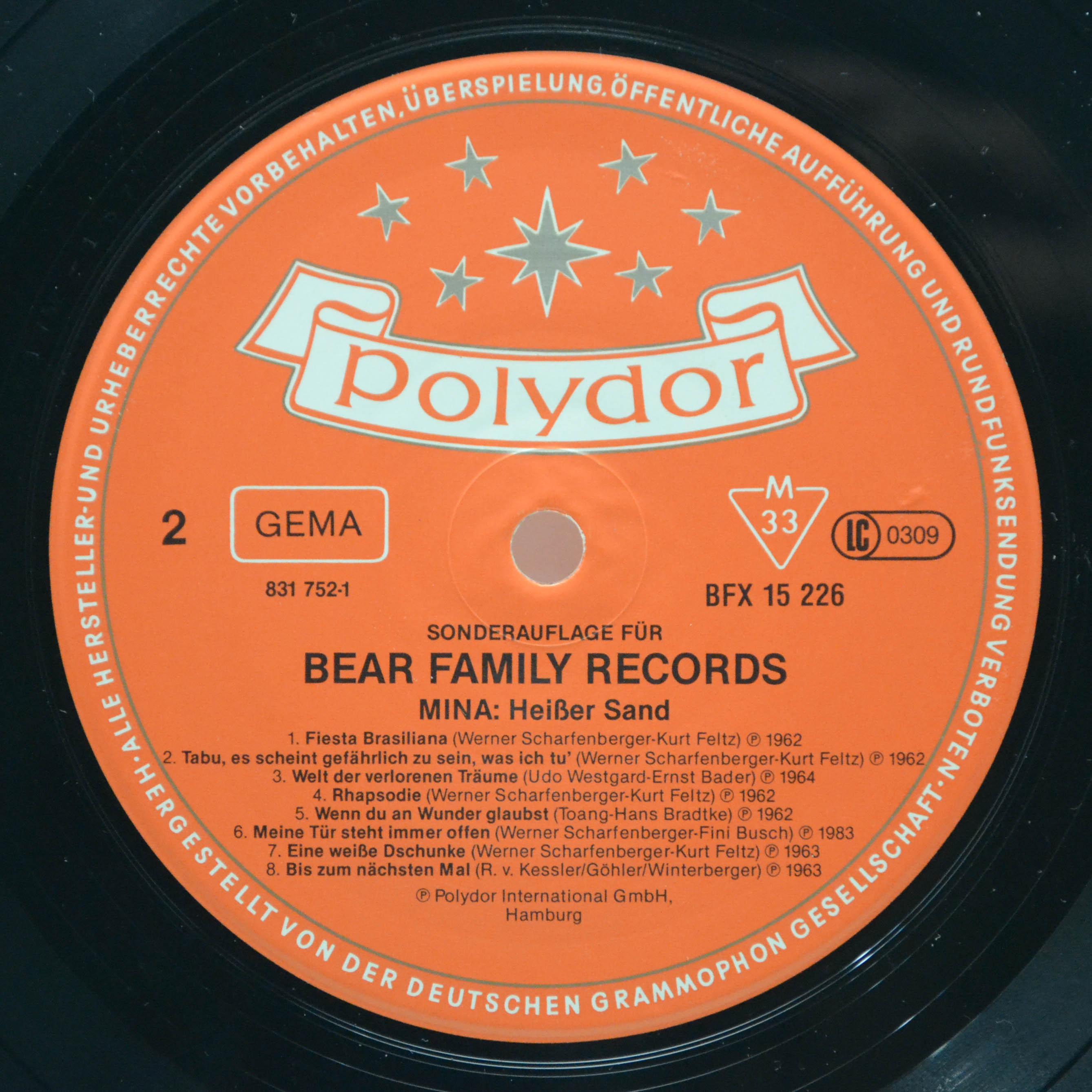 Mina — Heisser Sand, 1987