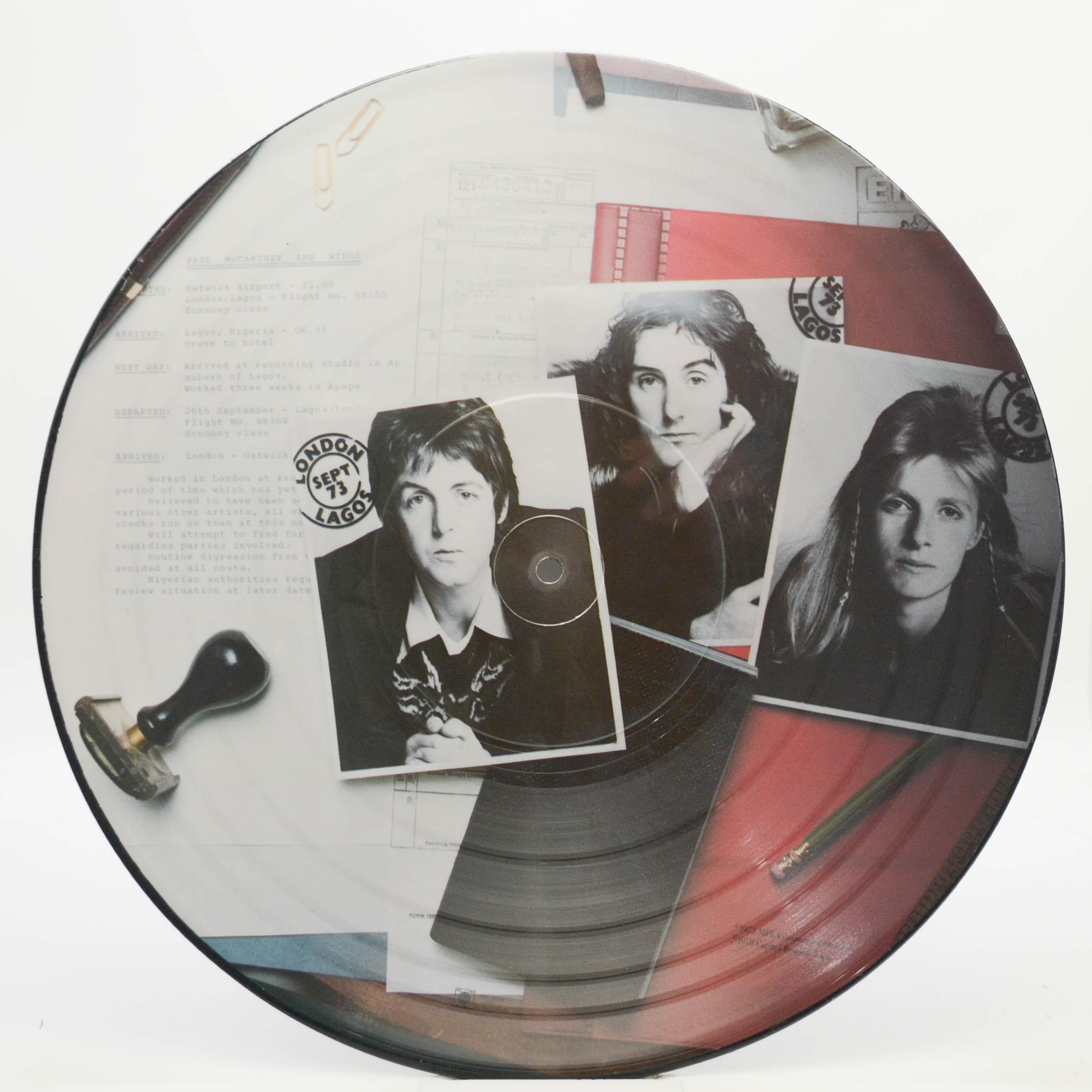 Paul McCartney & Wings — Band On The Run (USA), 1973