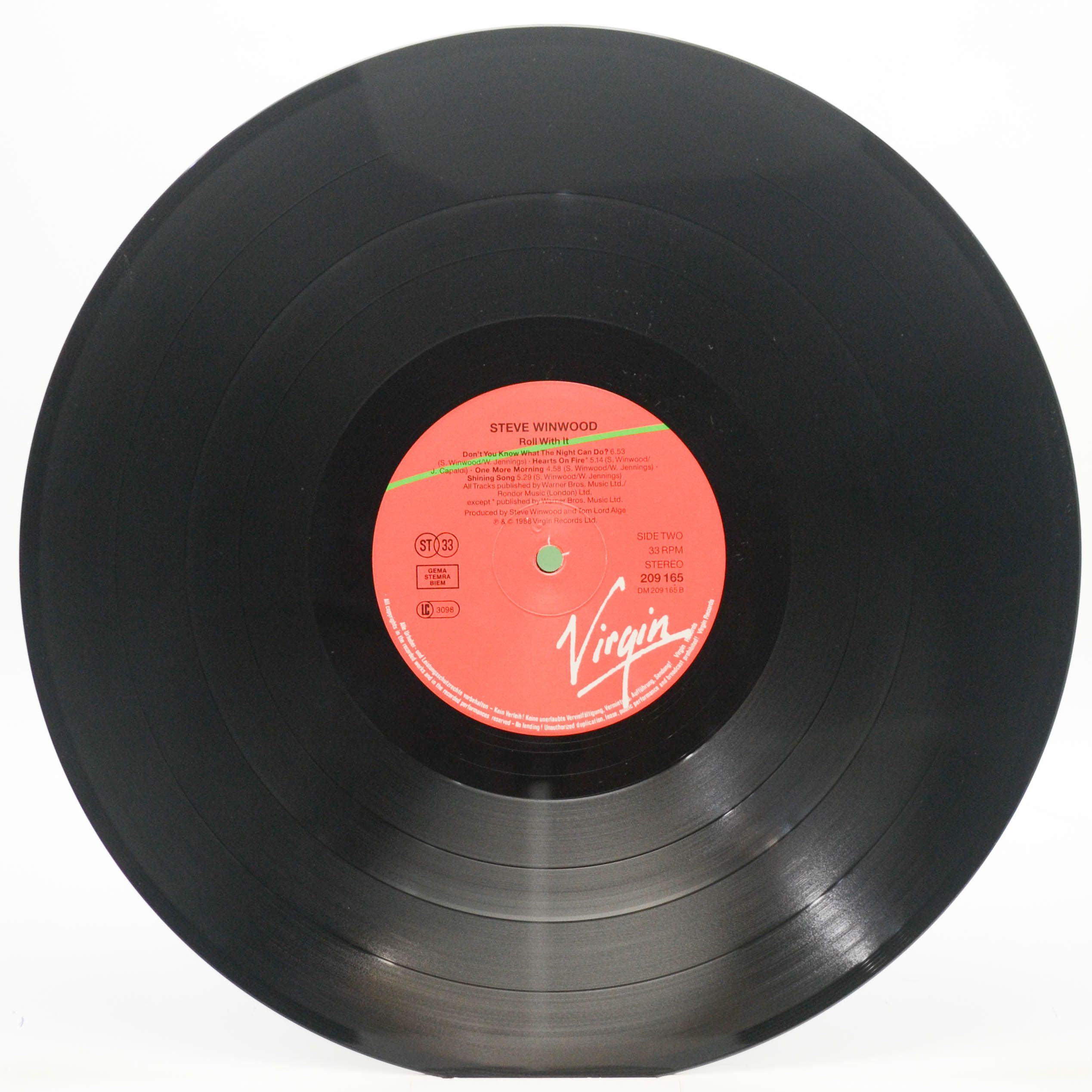 Steve Winwood — Roll With It, 1988