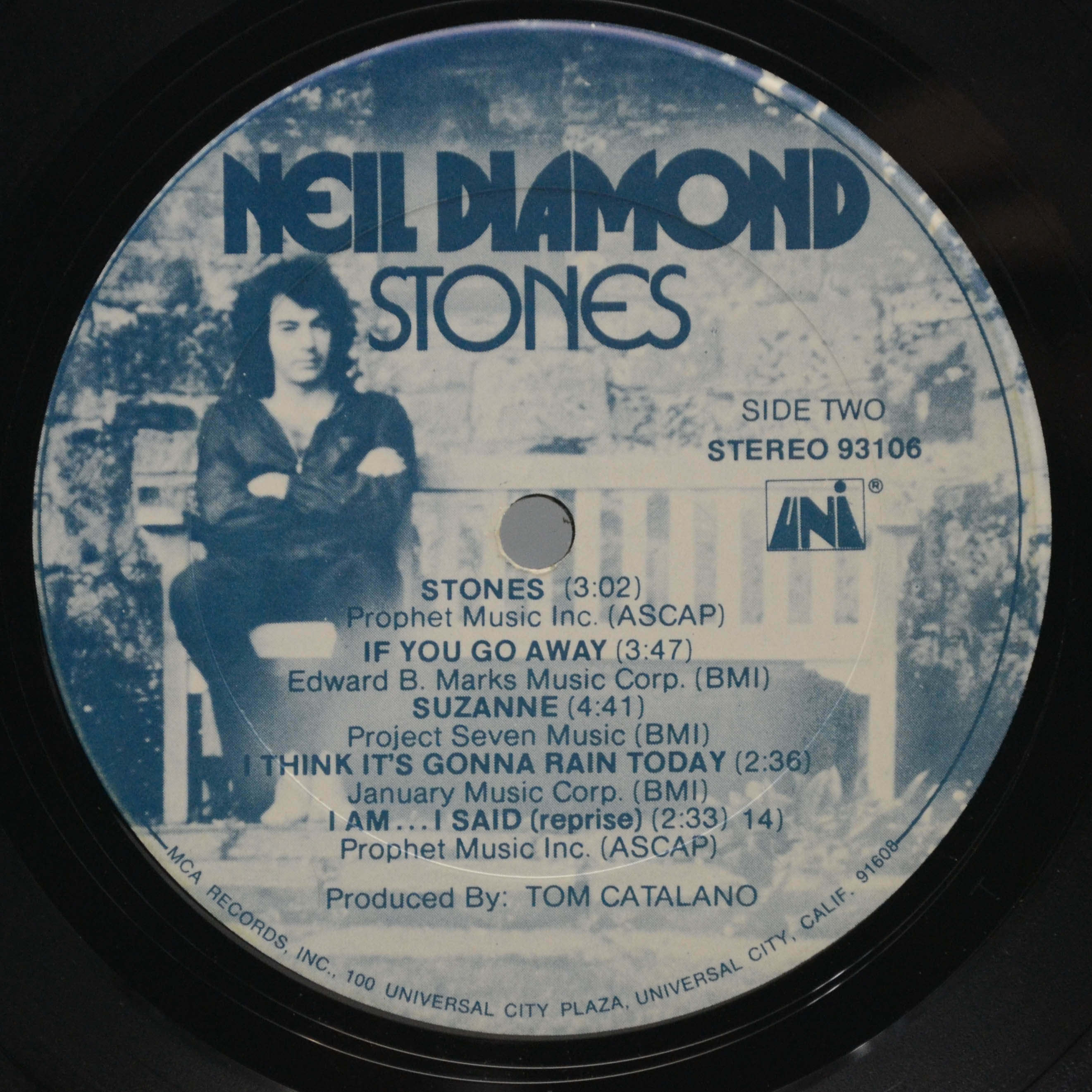 Neil Diamond — Stones (1-st, USA), 1971