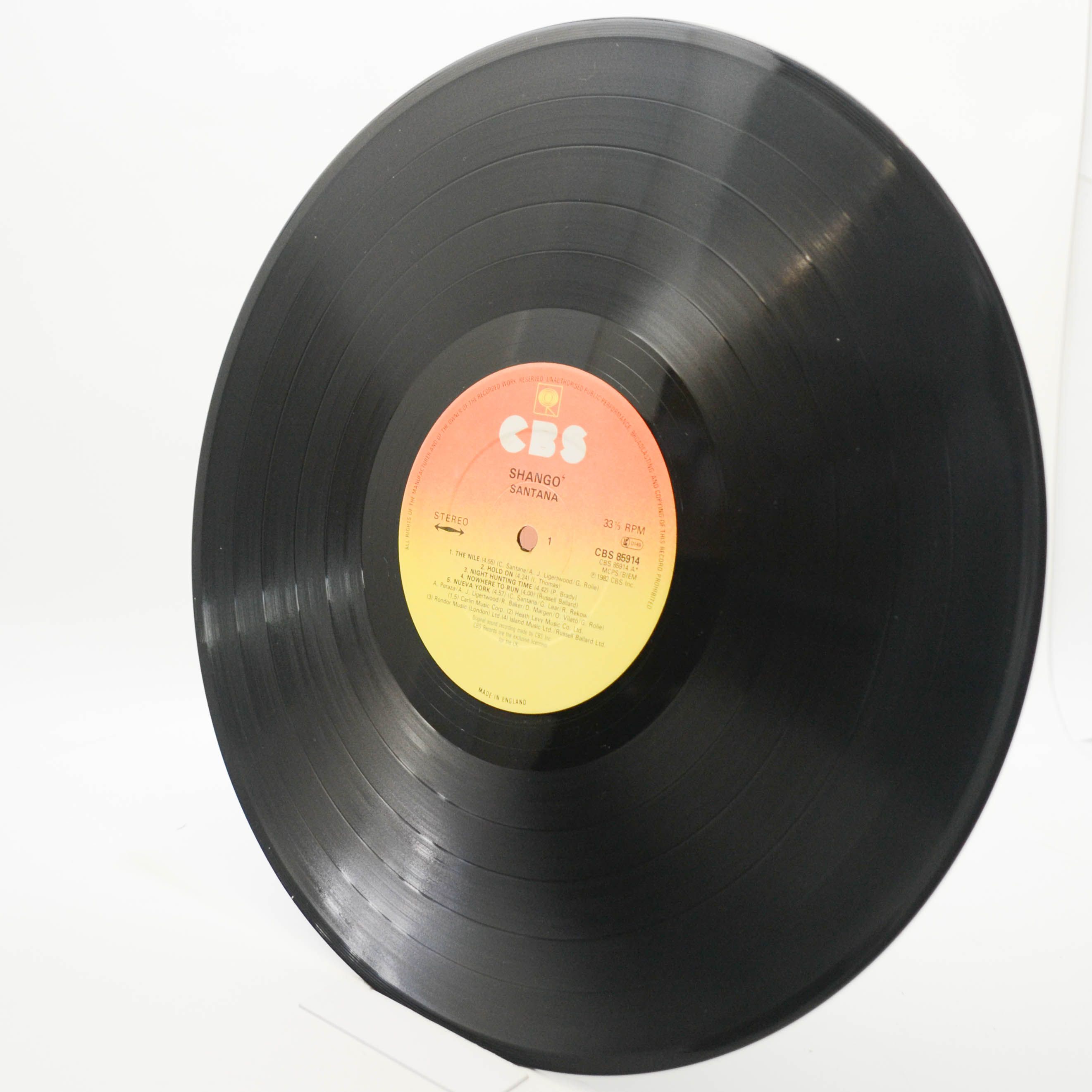 Santana — Shango (UK), 1982