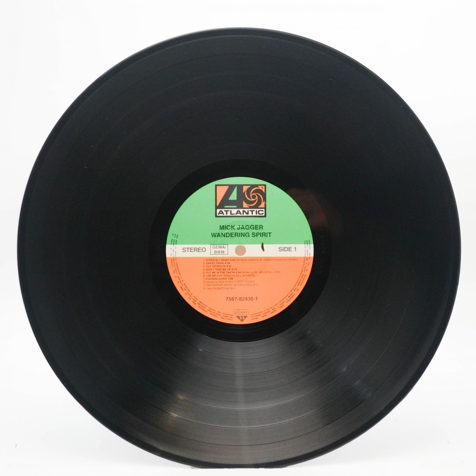 Mick Jagger — Wandering Spirit, 1993