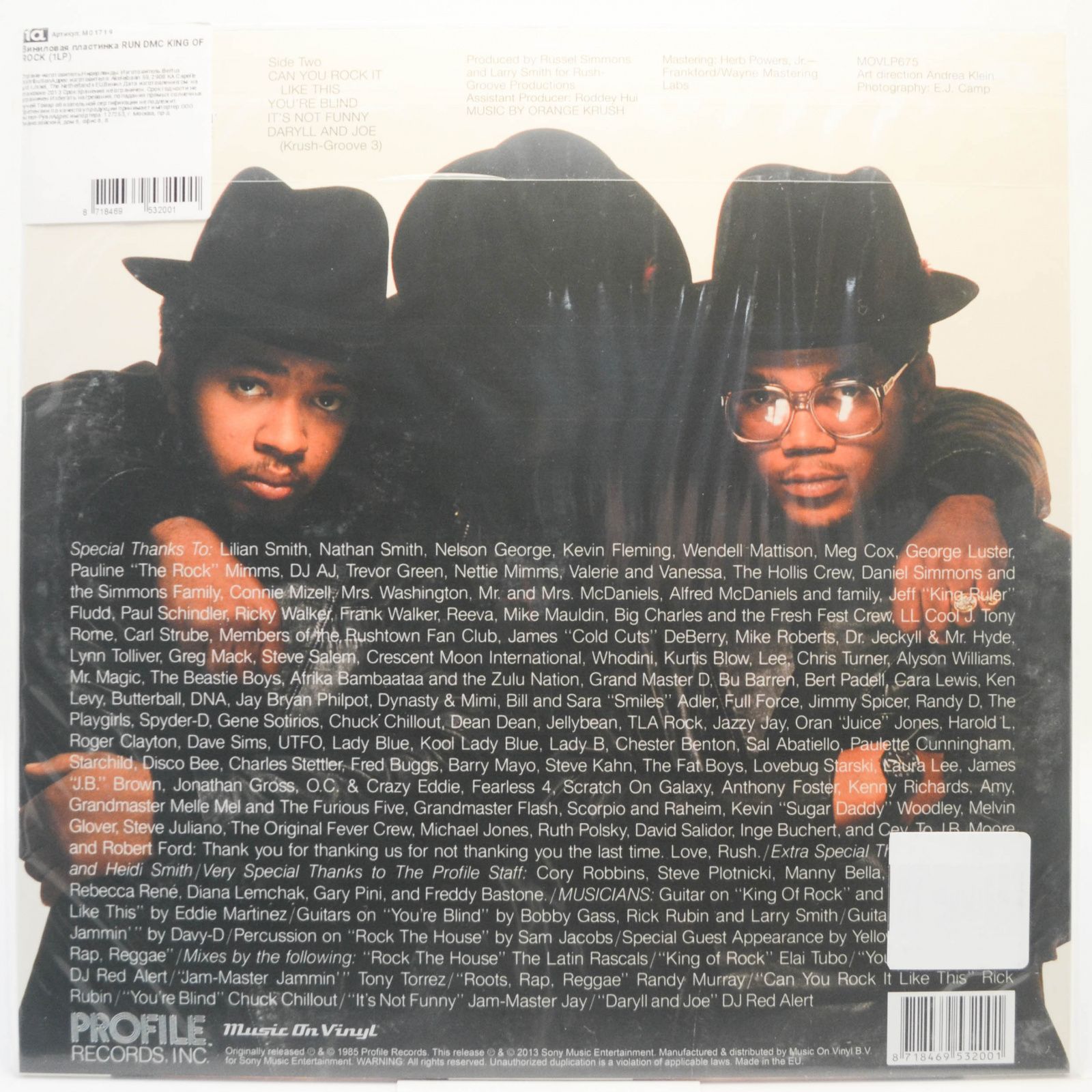 Run-D.M.C. — King Of Rock, 1985