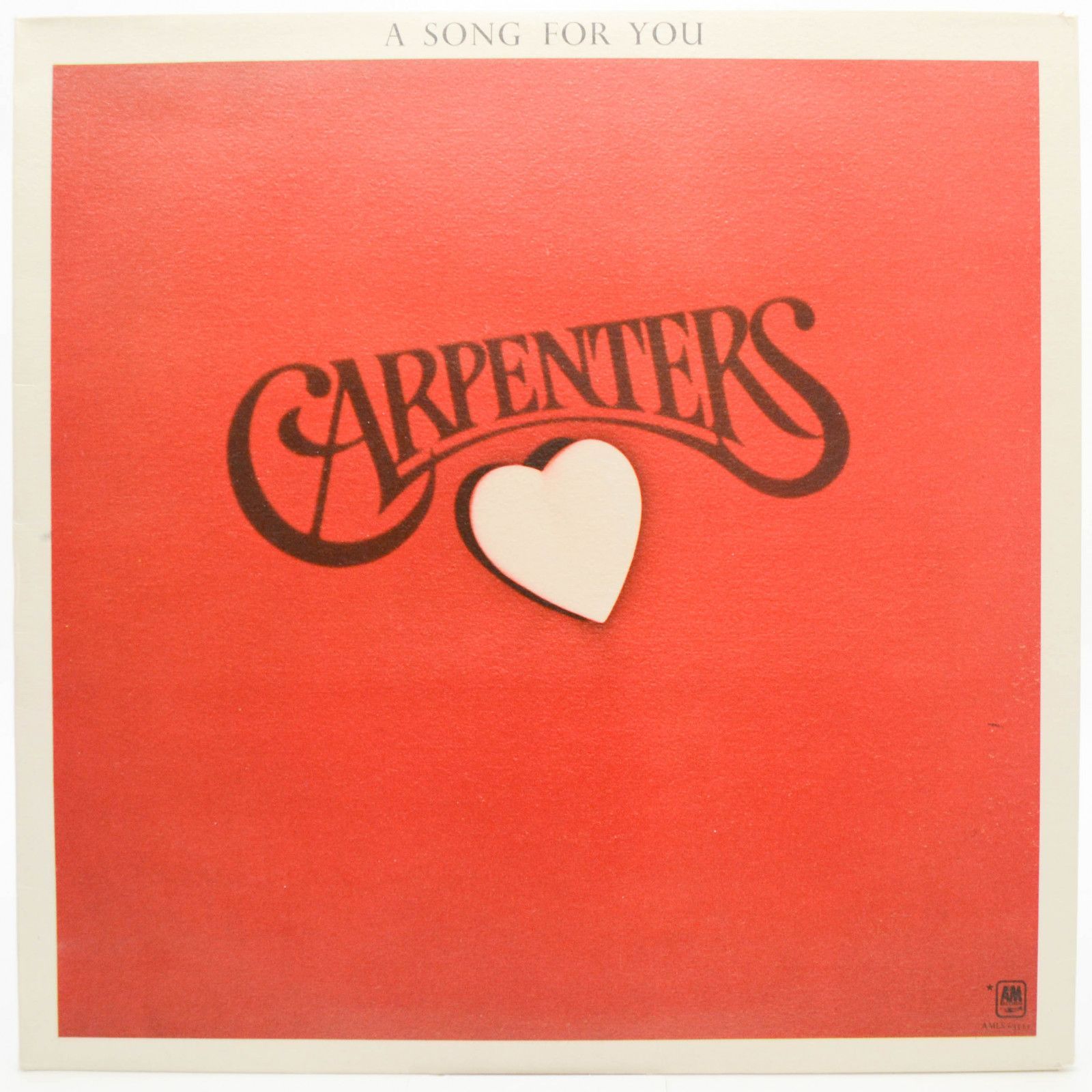 Carpenters — A Song For You, 1972