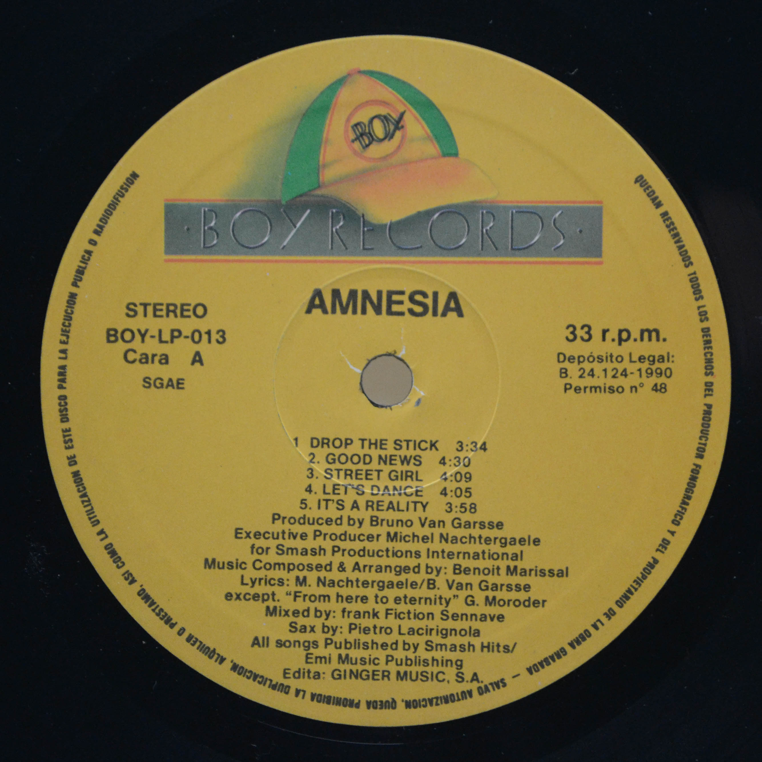 Amnesia — From Here To Eternity, 1990