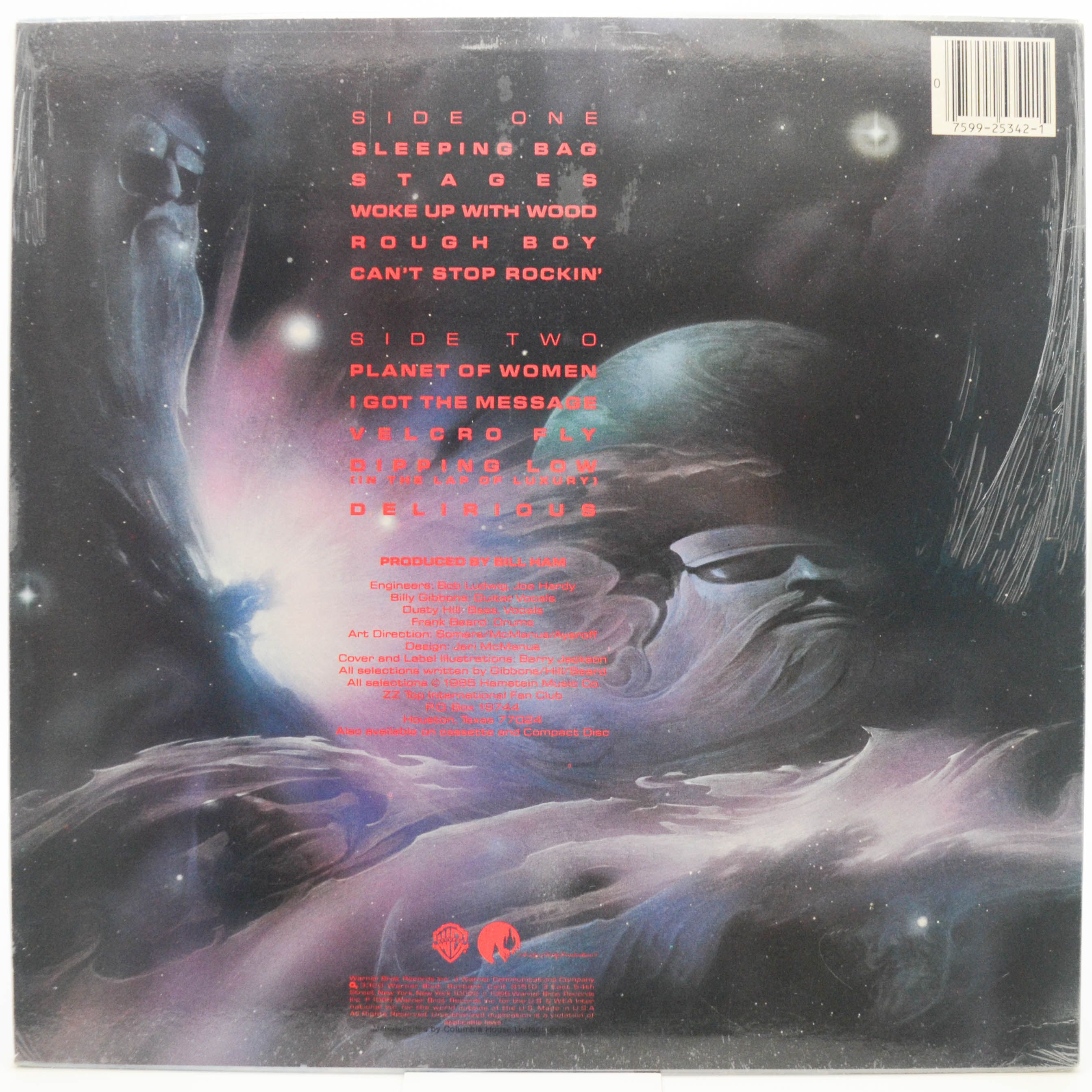 ZZ Top — Afterburner (USA), 1985