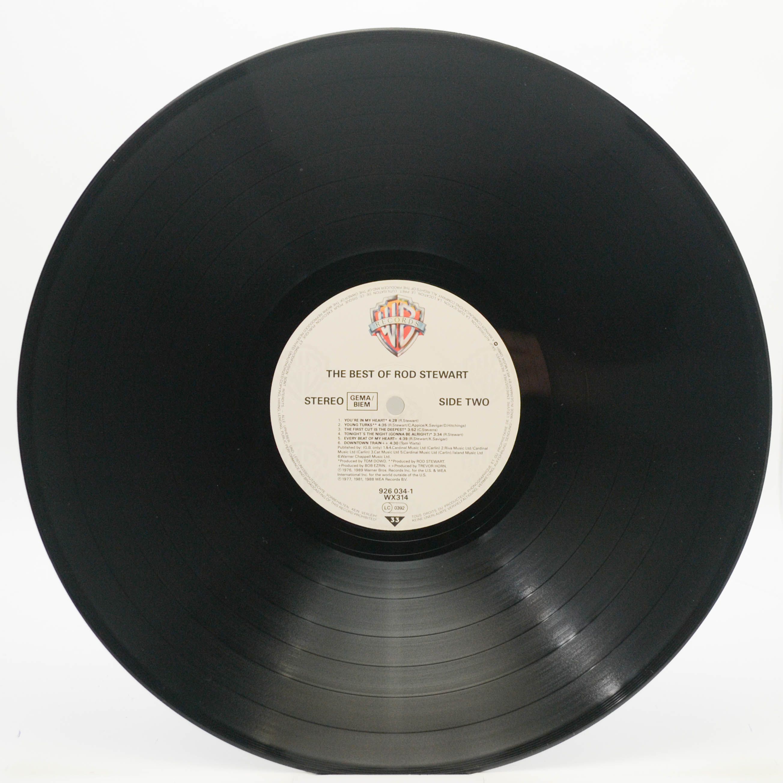 Rod Stewart — The Best Of Rod Stewart, 1989