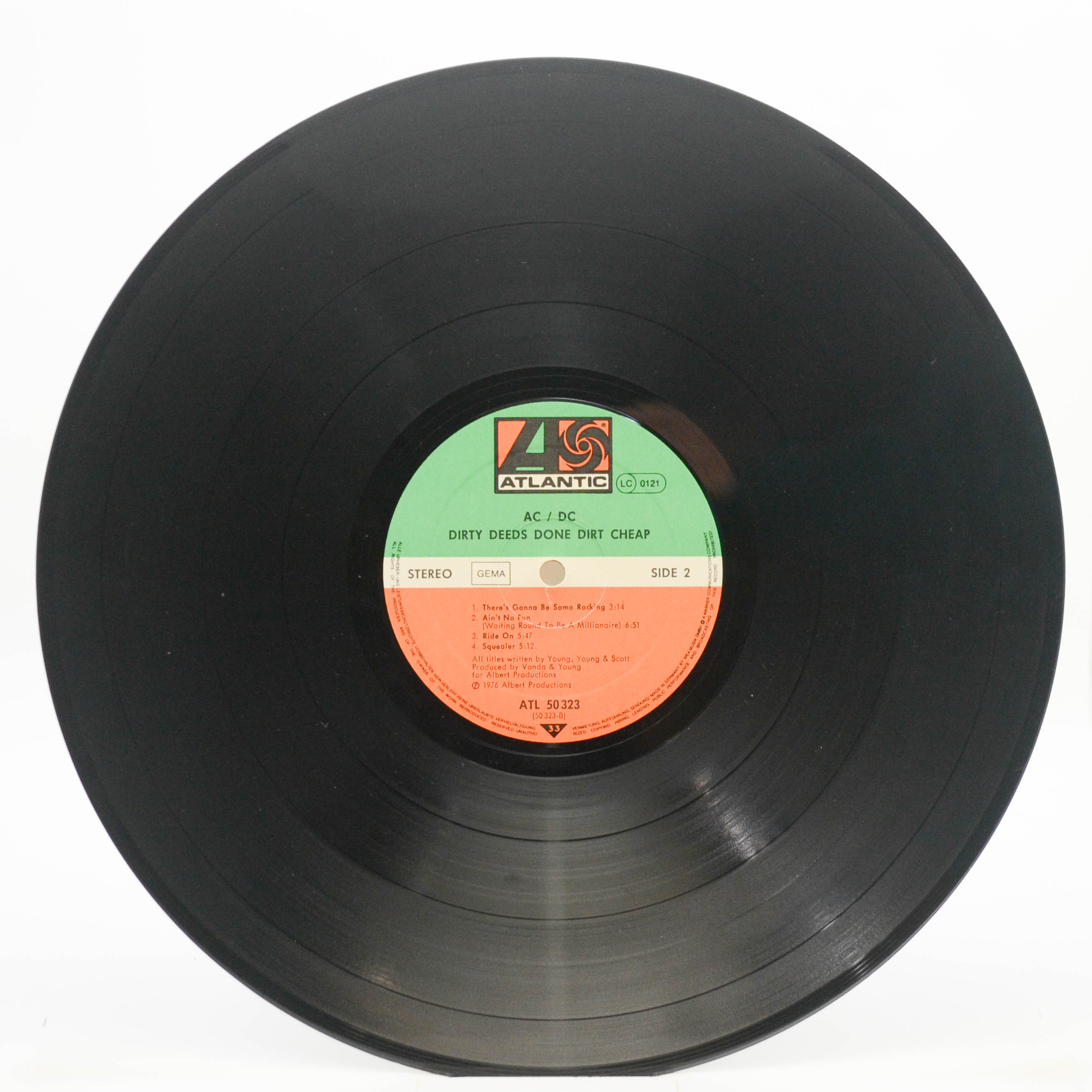 AC/DC — Dirty Deeds Done Dirt Cheap, 1976