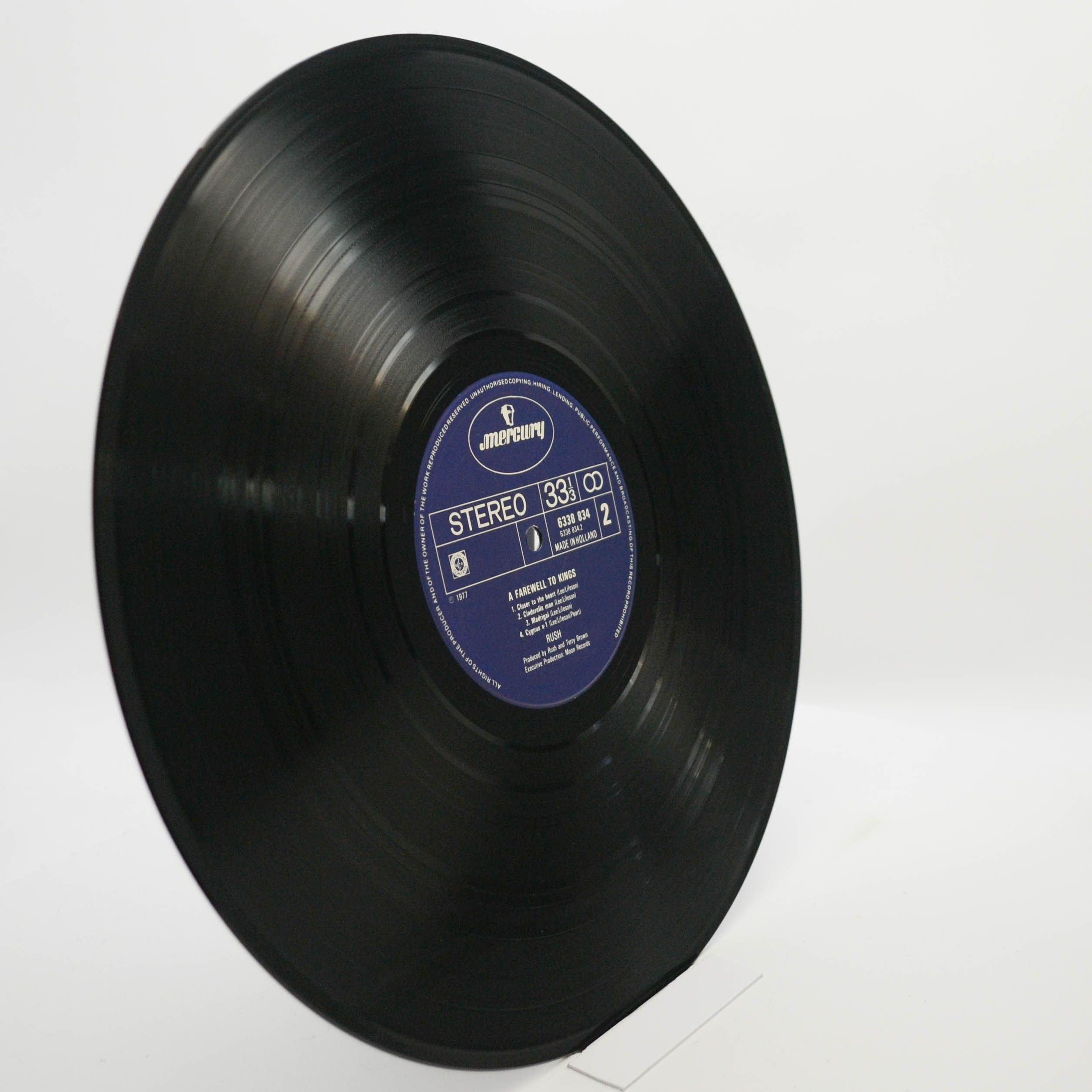 Rush — A Farewell To Kings, 1977